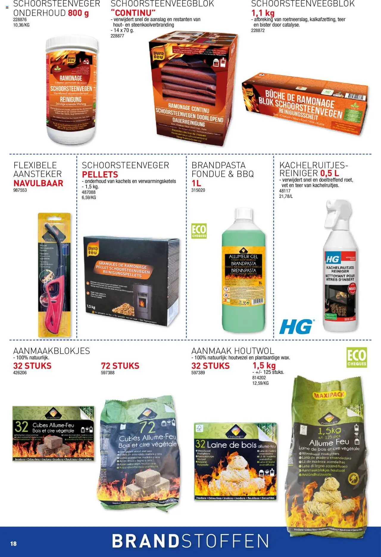 {H1} | Pagina: 18 | Producten: Ketel, Gel, Was, Kool