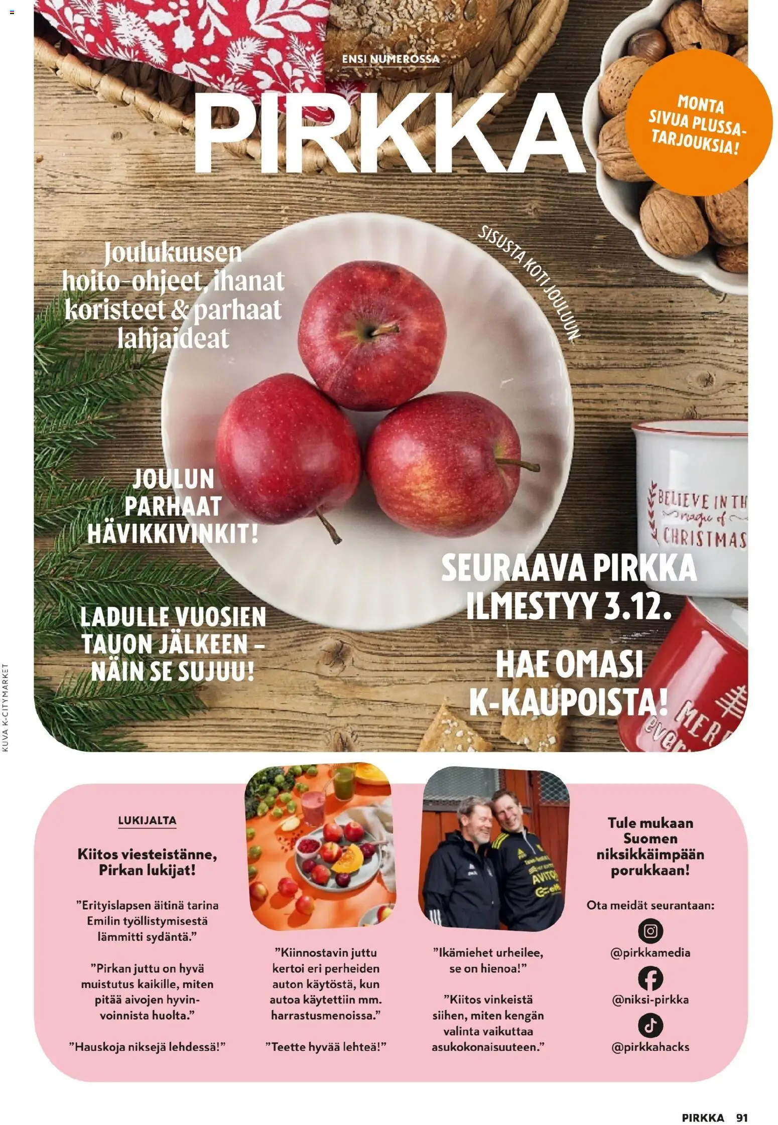 K-Market - Pirkka – voimassa 05.11.2025 alkaen | Sivu: 90