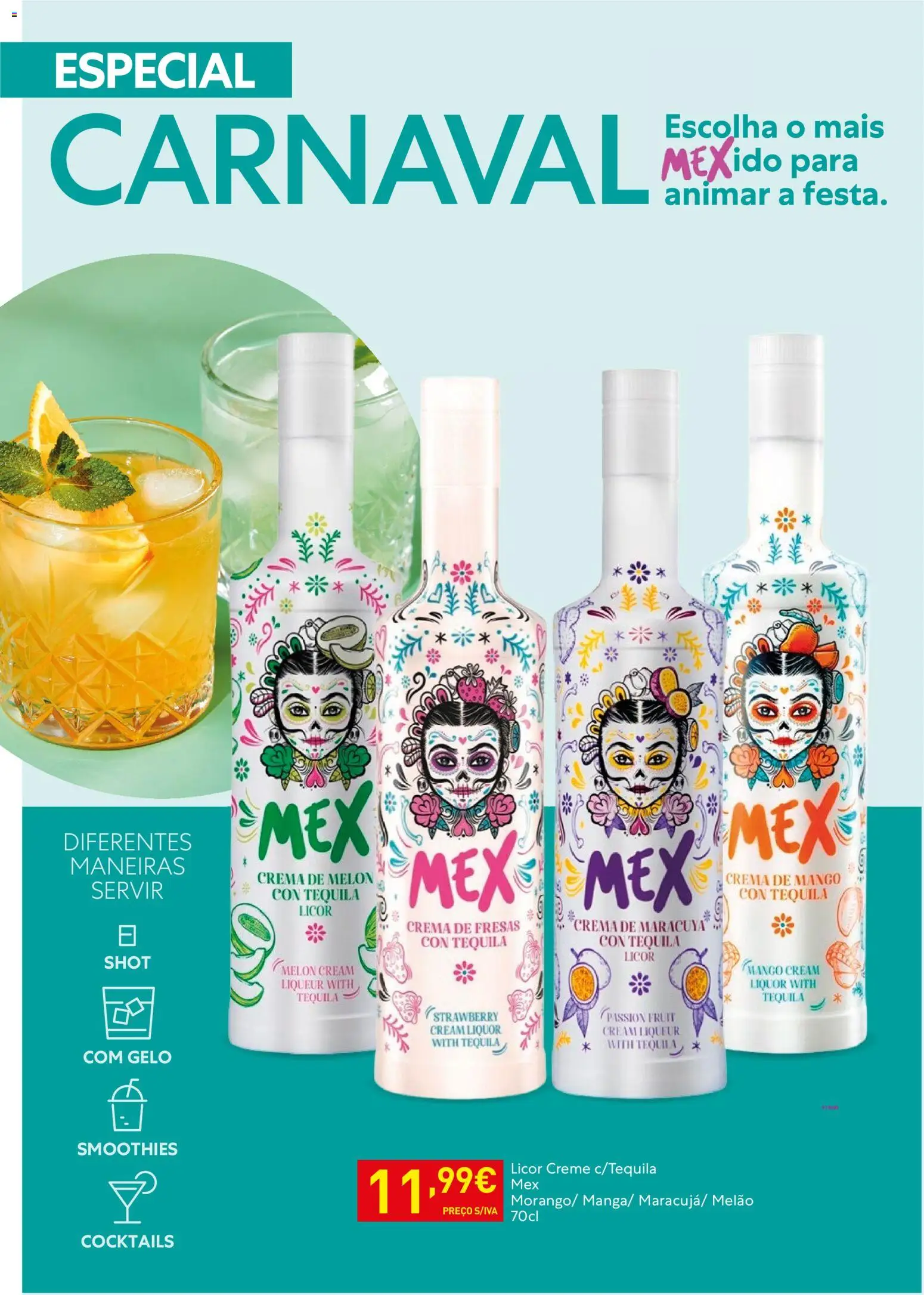 Recheio - Horeca Bons Negócios │ válido de 10.02.2026 | Página: 20 | Produtos: Licor, Melão, Cocktails, Creme