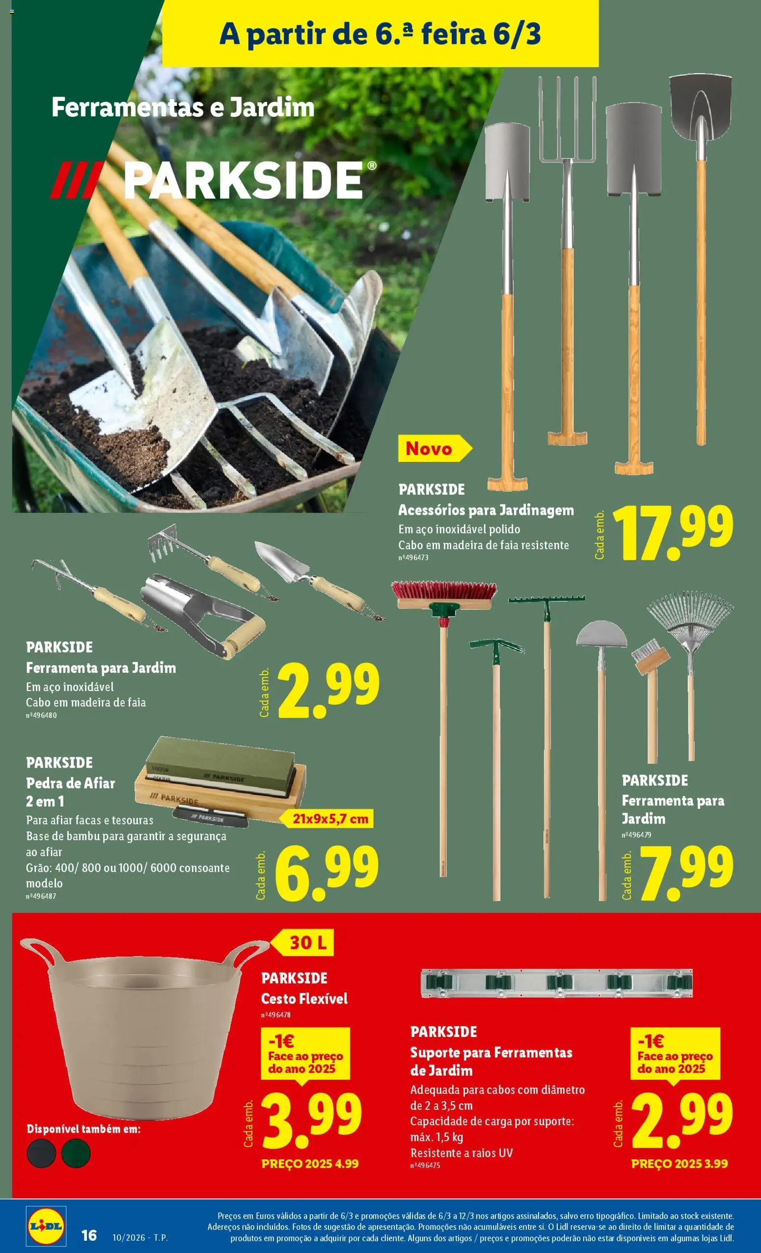 Lidl Novidades │ válido de 02.03.2026 | Página: 16 | Produtos: Cabo, Ferramentas, Base