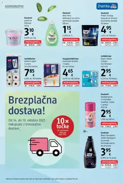 DM Drogerie Markt katalog akcije – veljaven od 01.10.2025 | Stran: 28 | Izdelki: Toaletni papir, Robčki, Kuhinjske brisače, Detergent