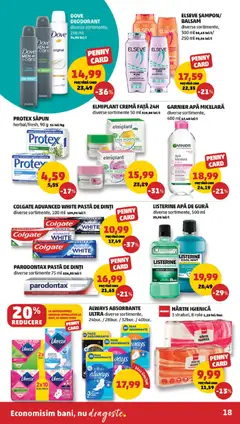 Ofertele PENNY valabile de la 25.02.2026 | Pagină: 18 | Produse: Pomelo, Balsam, Săpun, Absorbante