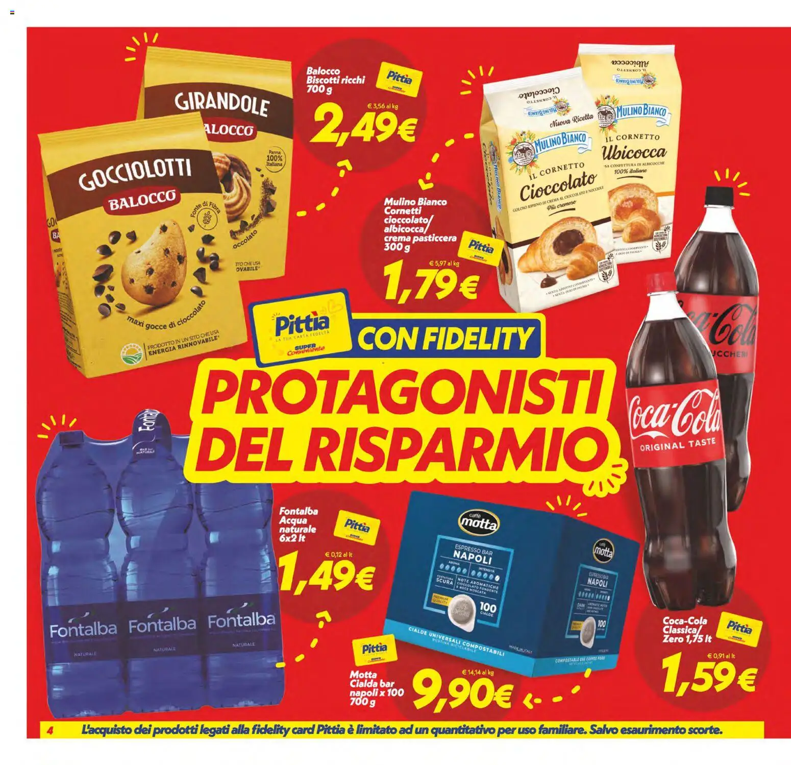 Volantino SuperConveniente del 13.02.2026 | Pagina: 4 | Prodotti: Crema, Cioccolato, Cornetto, Albicocche