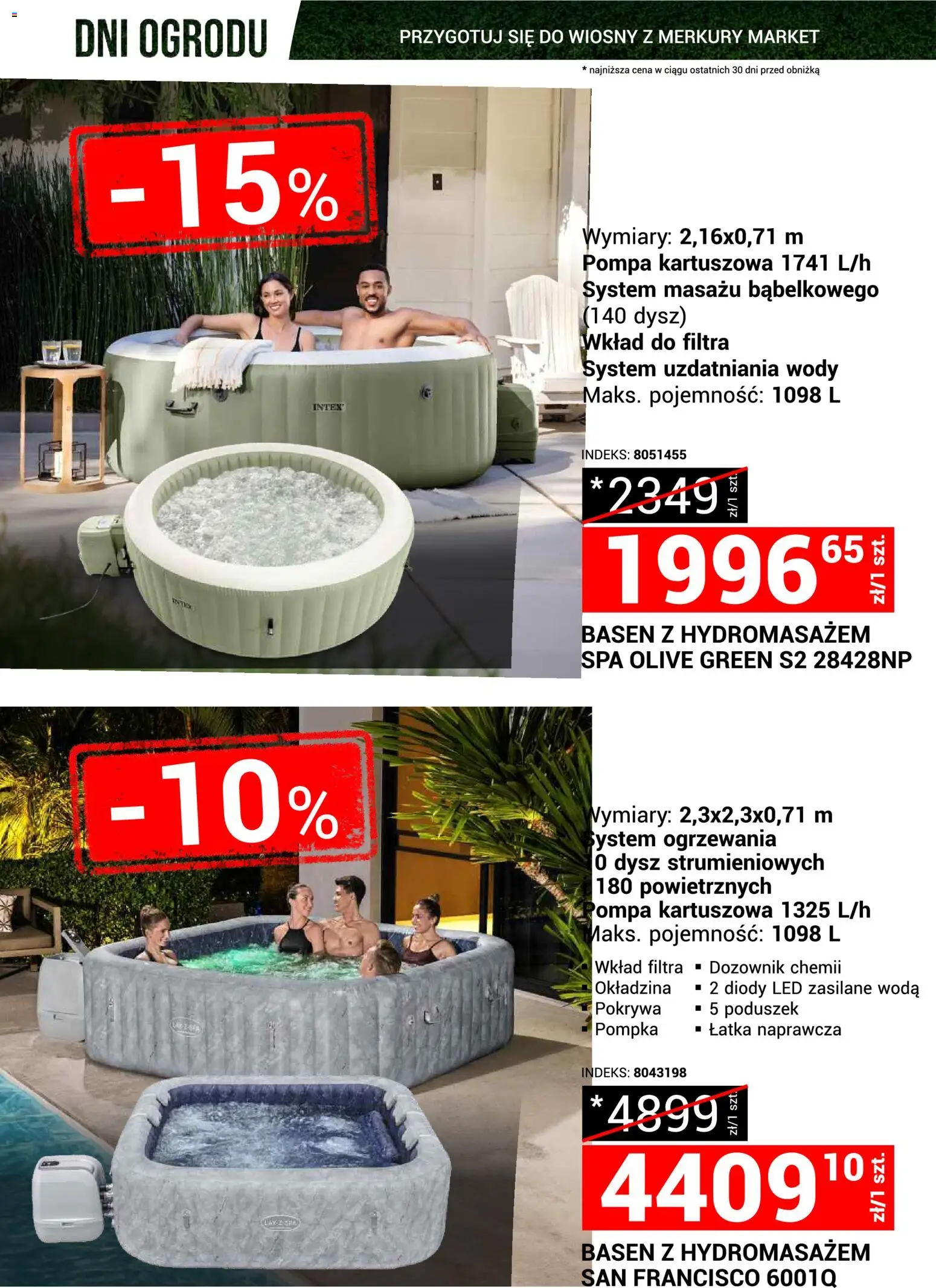 Merkury Market gazetka - Przygotuj się do wiosny od 21.03.2026 | Strona: 17 | Produkty: Basen, Woda
