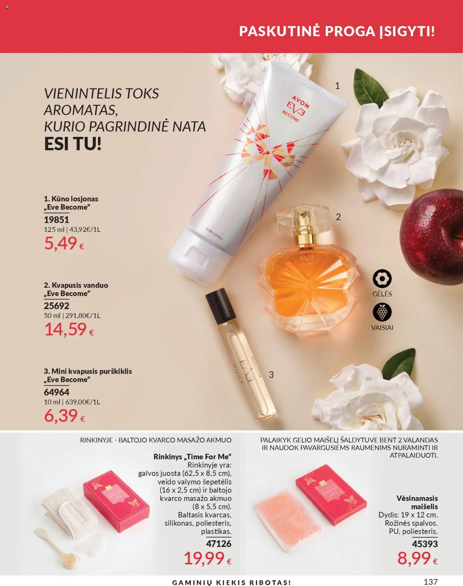 AVON akcijos nuo 01.04.2026 | Puslapis: 137