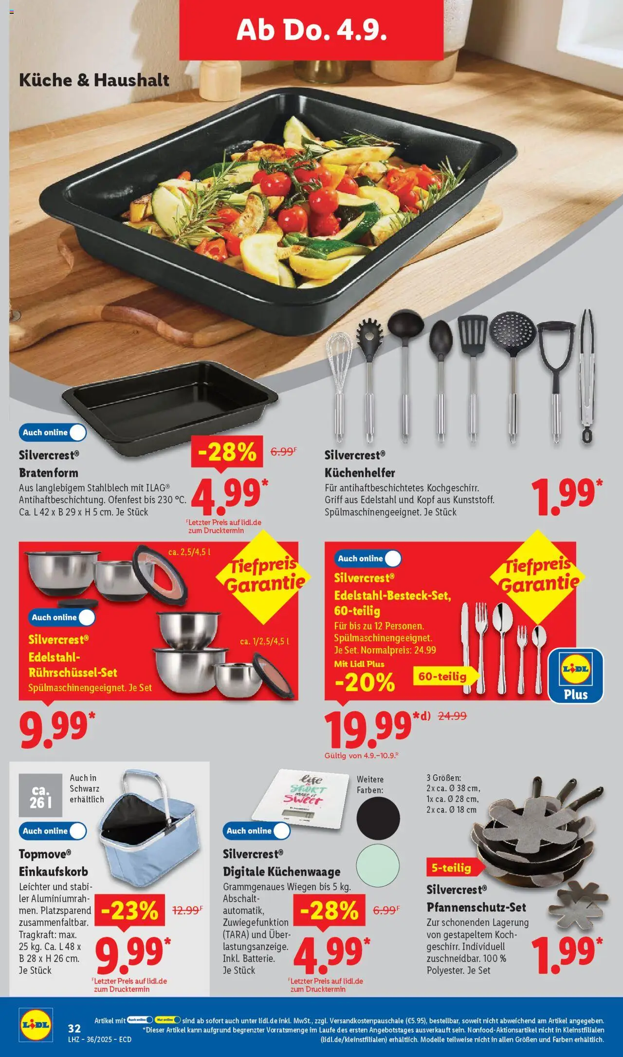 Lidl Prospekt 	 - gültig ab dem 01.09.2025 | Seite: 46 | Produkte: Küche