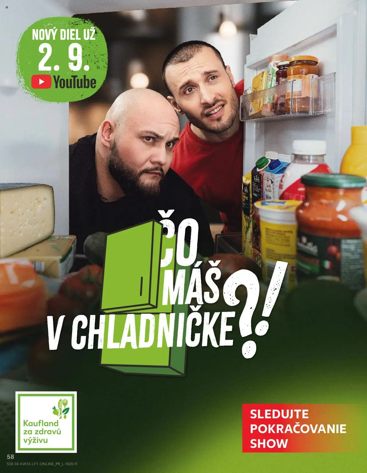 Kaufland SK akciós ujság - amely érvényes a következő dátumtól: 28.08.2025 | Oldal: 58