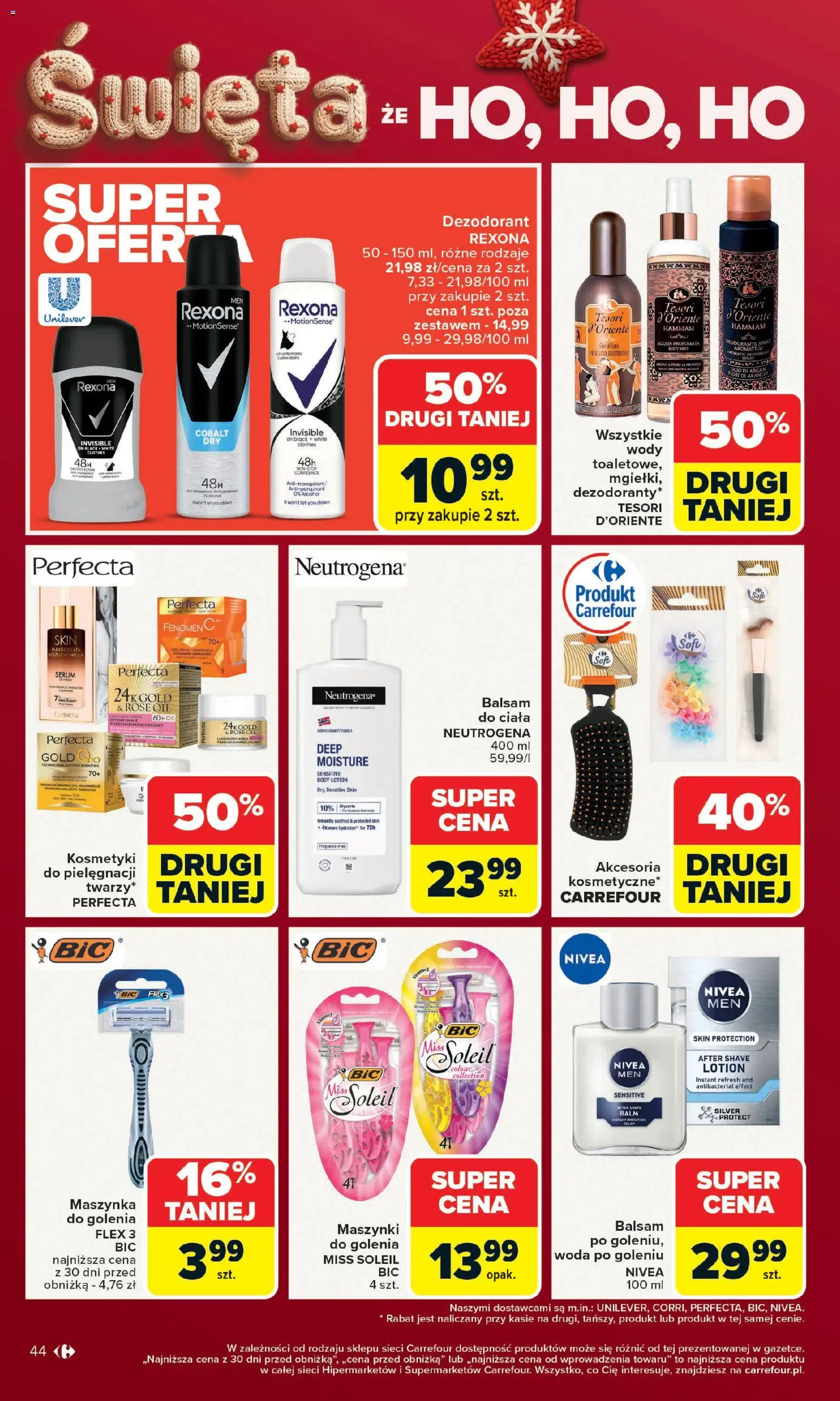 Carrefour Gazetka od 15.12.2025 | Strona: 48 | Produkty: Body, Dezodorant, Lotion, Woda