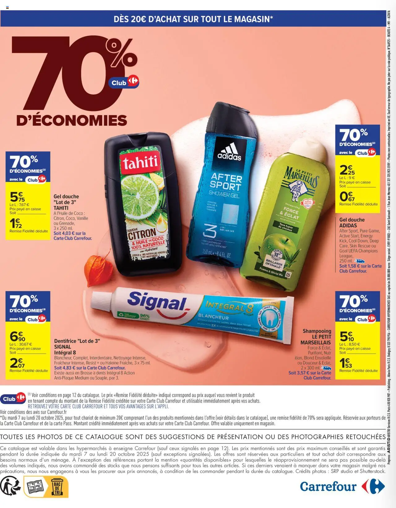 {H1} | Page: 2 | Produits: Brosse à dents, Olivier, Douche, Huile