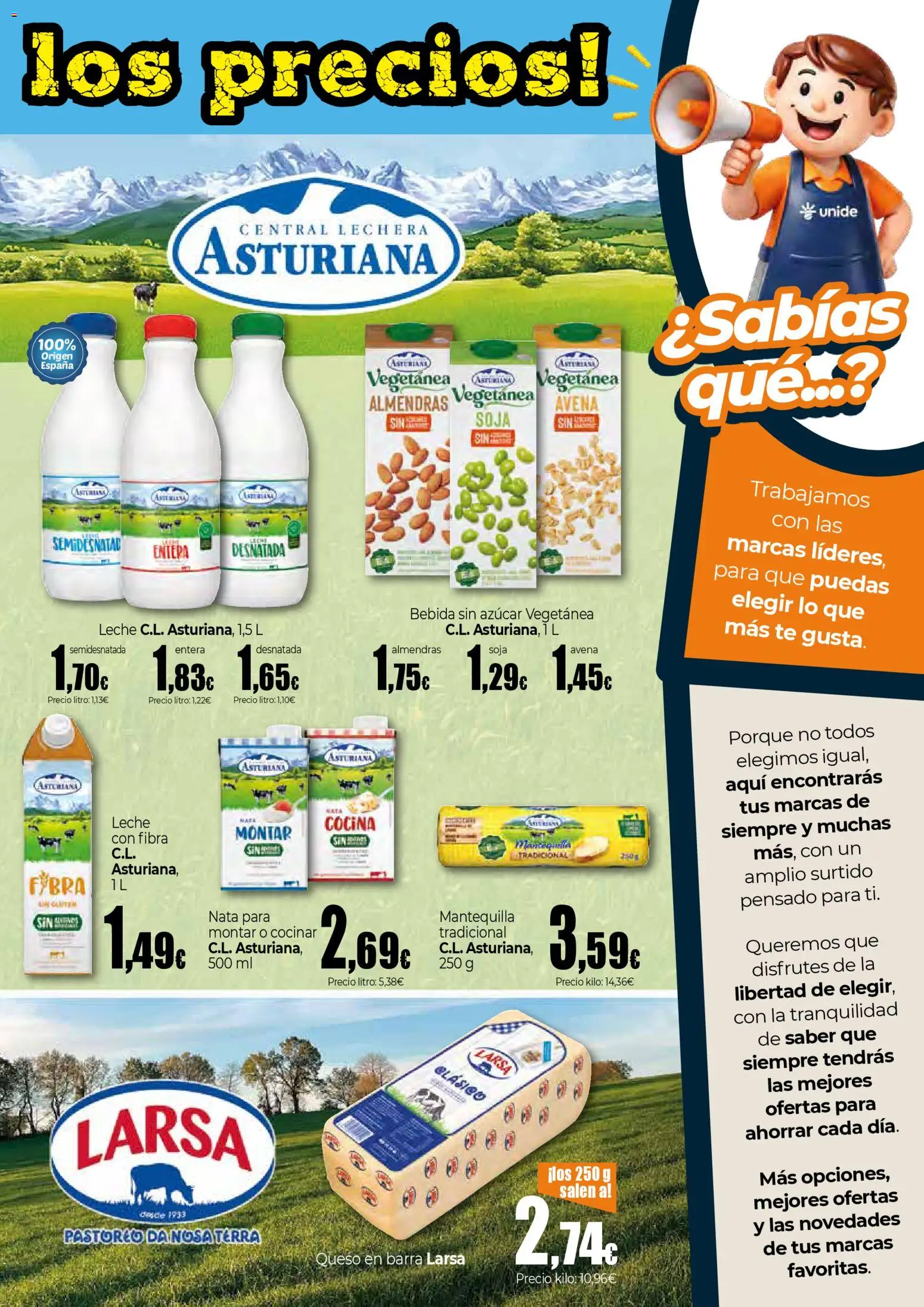 Unide folleto │ válido desde el 23.04.2026 | Página: 7 | Productos: Leche, Té, Cocina, Συσκευή ροής