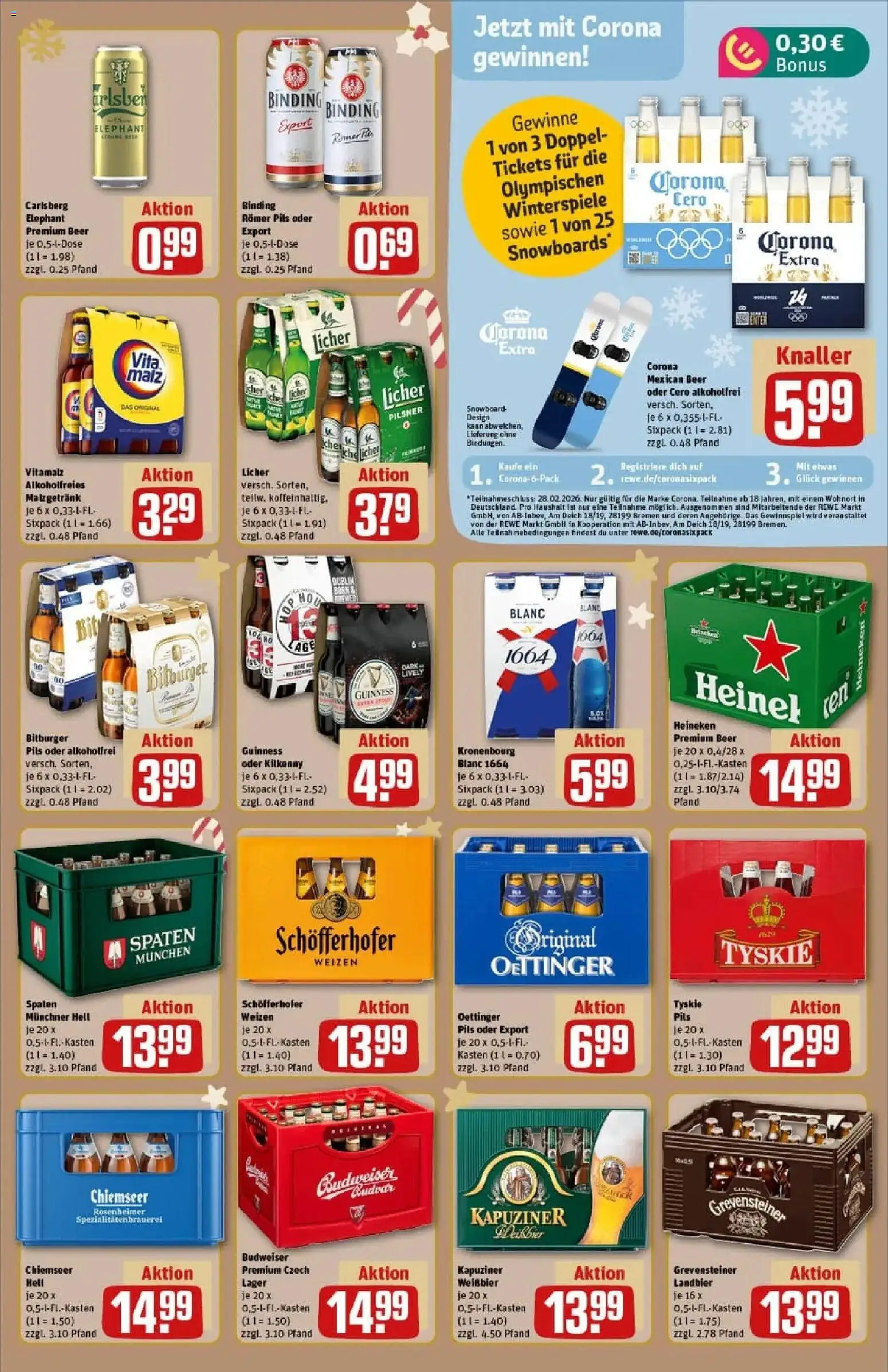 Rewe prospekt Rodgau/Dudenhofen	 – gültig ab 23.11.2025 | Seite: 27 | Produkte: Tyskie, Bier, Pils, Oettinger