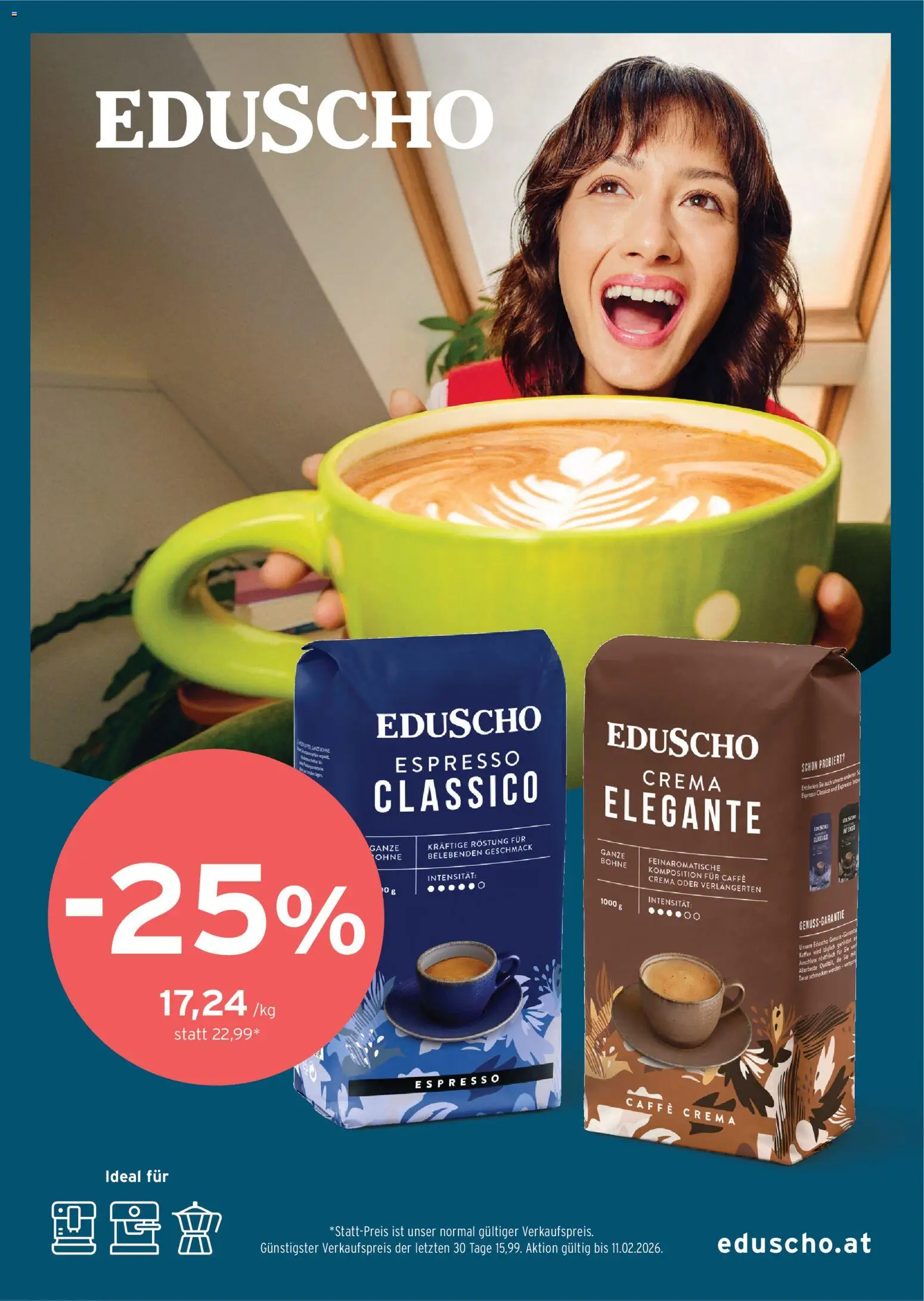 Tchibo Eduscho  Tchibo Magazin gültig ab 21.01.2026 | Seite: 7 | Produkte: Kaffee