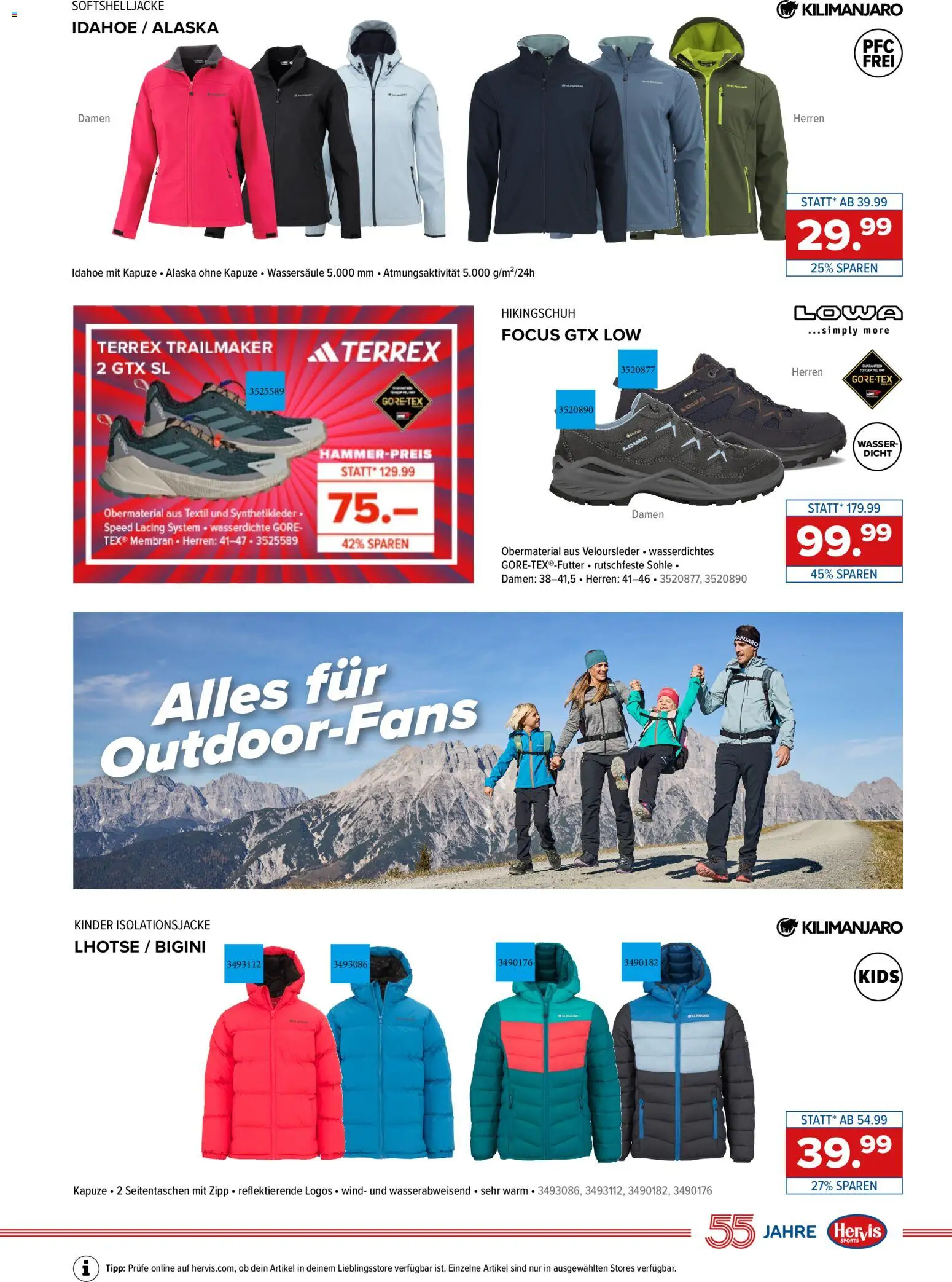 Hervis Angebote gültig ab 09.12.2025 | Seite: 7
