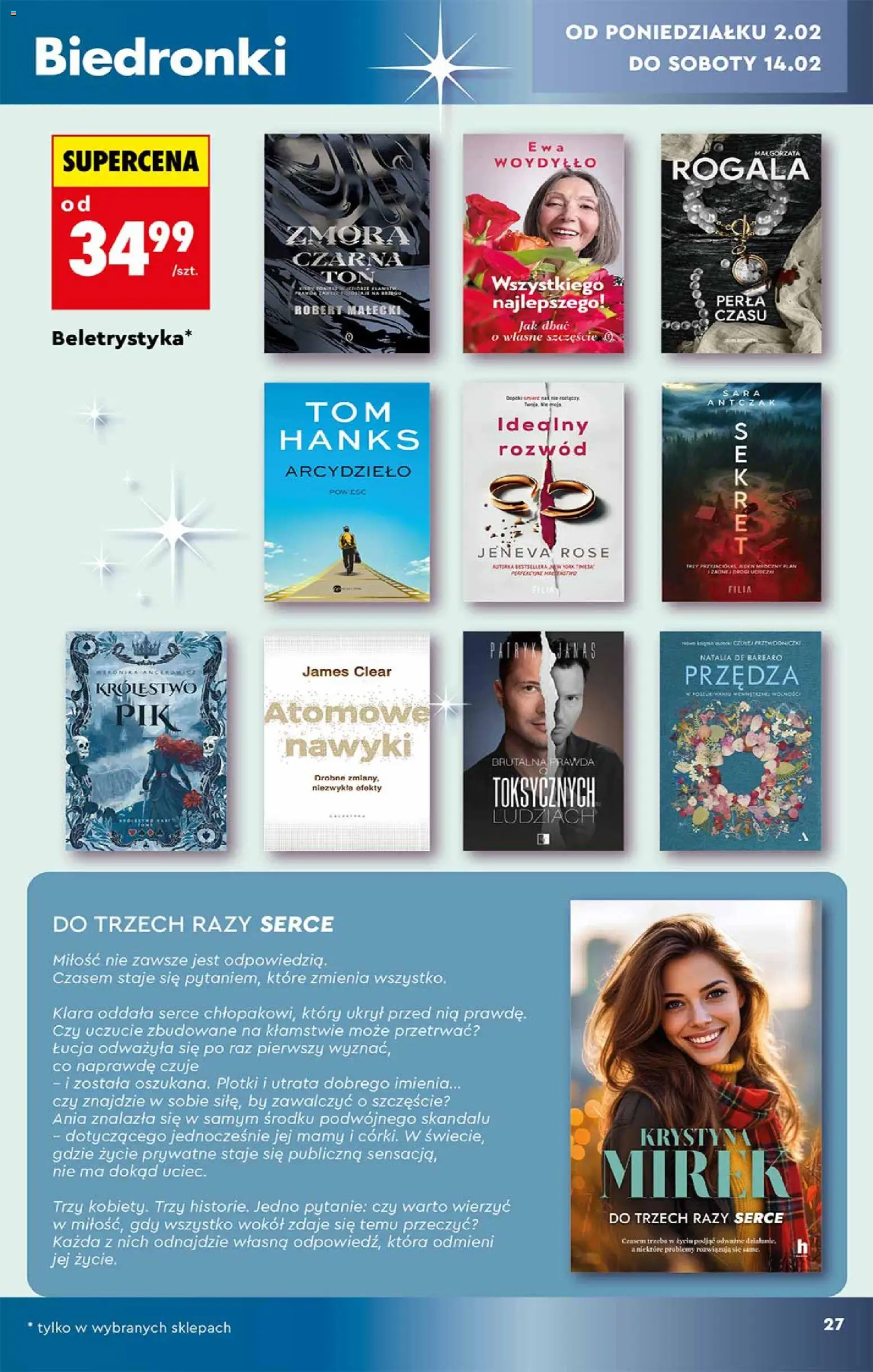 Biedronka gazetka - Hity i inspiracje od 31.01.2026 | Strona: 27