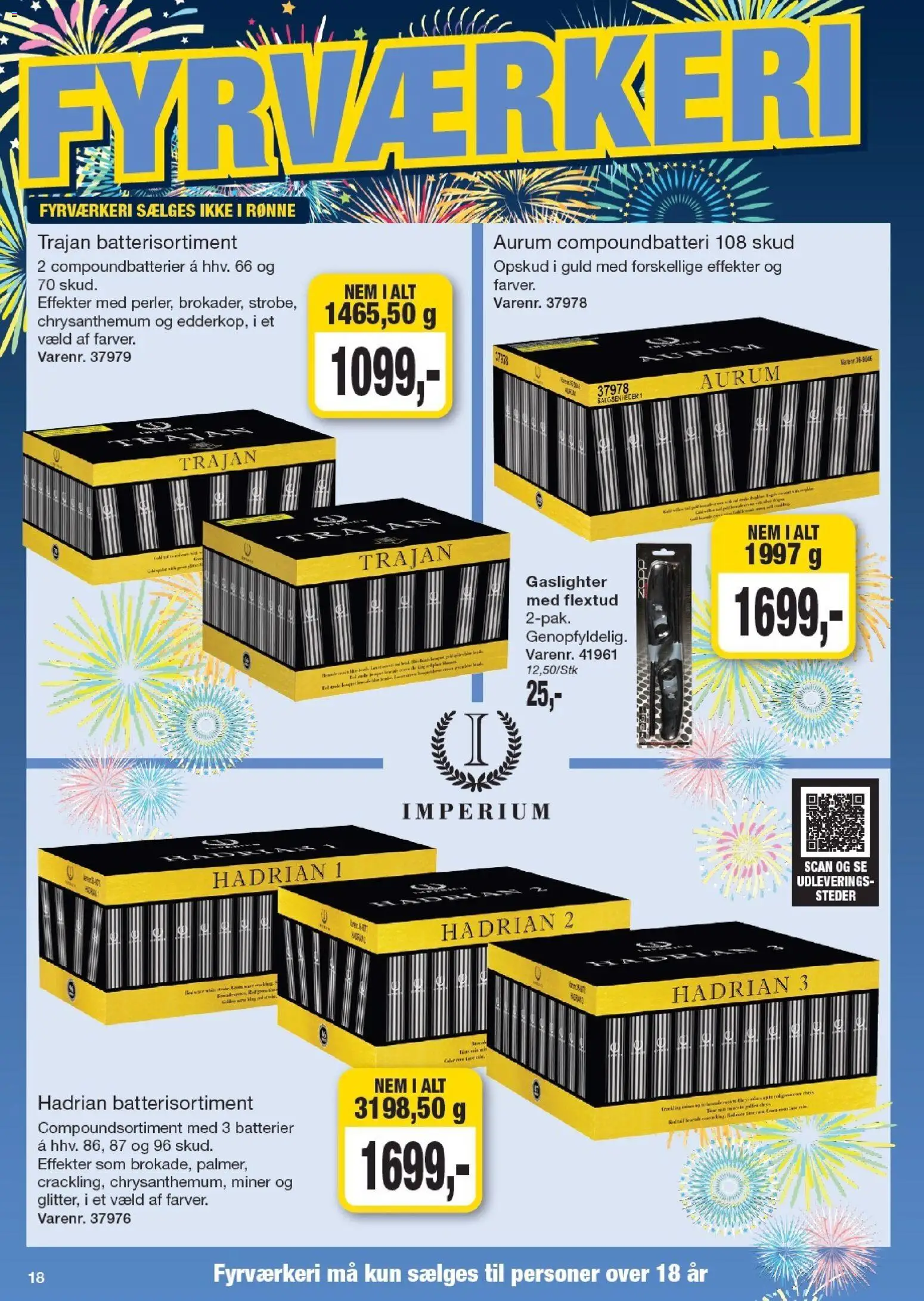 Harald Nyborg tilbudsavis – gyldig fra 18.12.2025 | Side: 38 | Produkter: Batterier, Søm