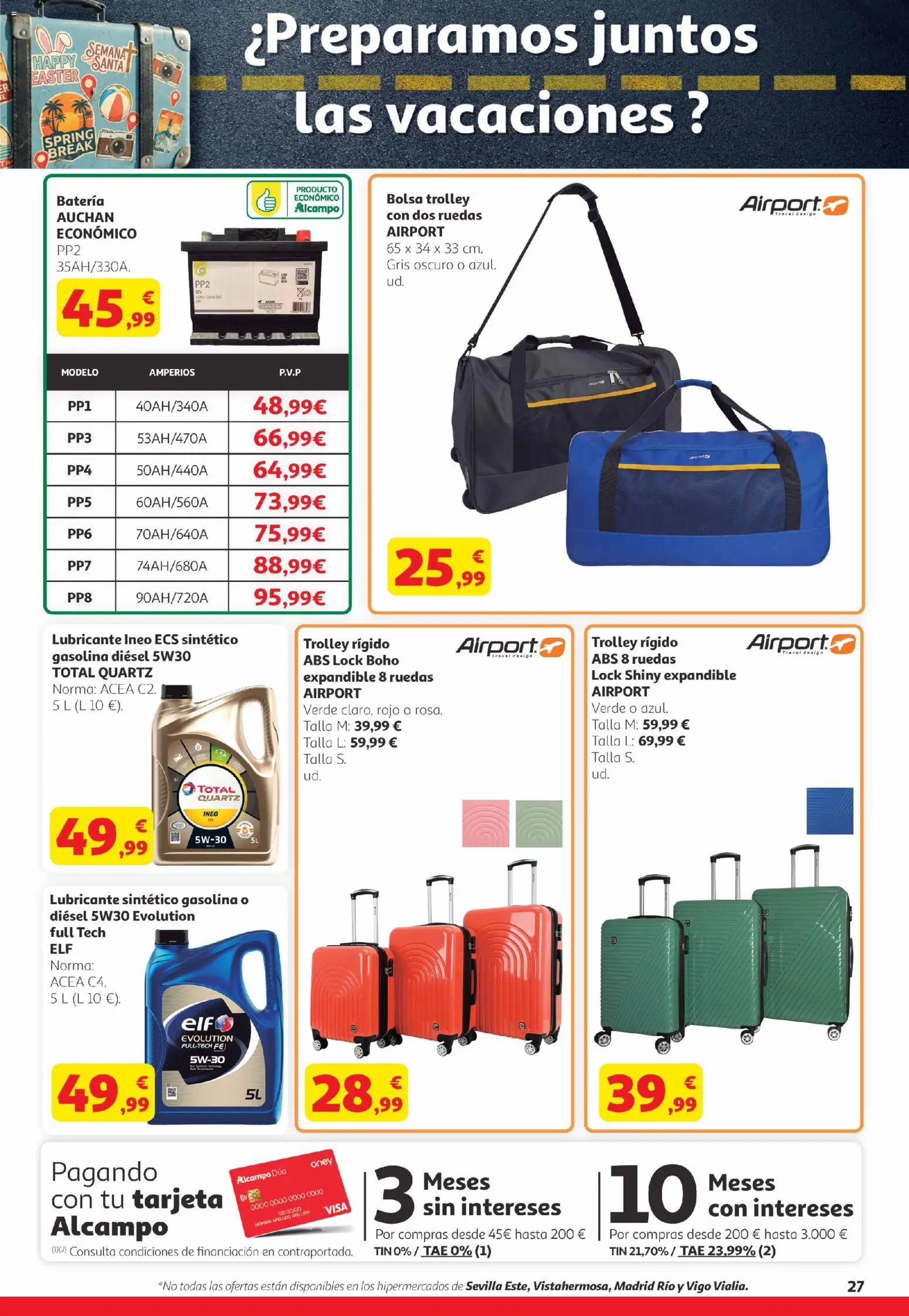 Alcampo -  Canarias │ válido desde el 12.03.2026 | Página: 27 | Productos: Noodles αυγού, Bolsa