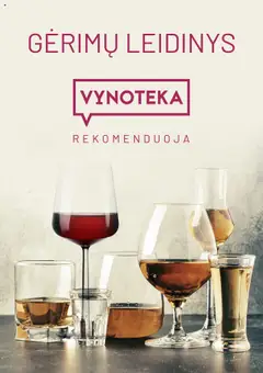 VYNOTEKA leidinių peržiūra, galiojančių nuo 28.07.2025