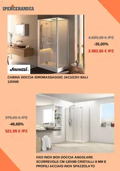 Anteprima del volantino Volantino Iperceramica	 valido a partire dal 30.12.2025 | Pagina: 6 | Prodotti: Box doccia, Doccia