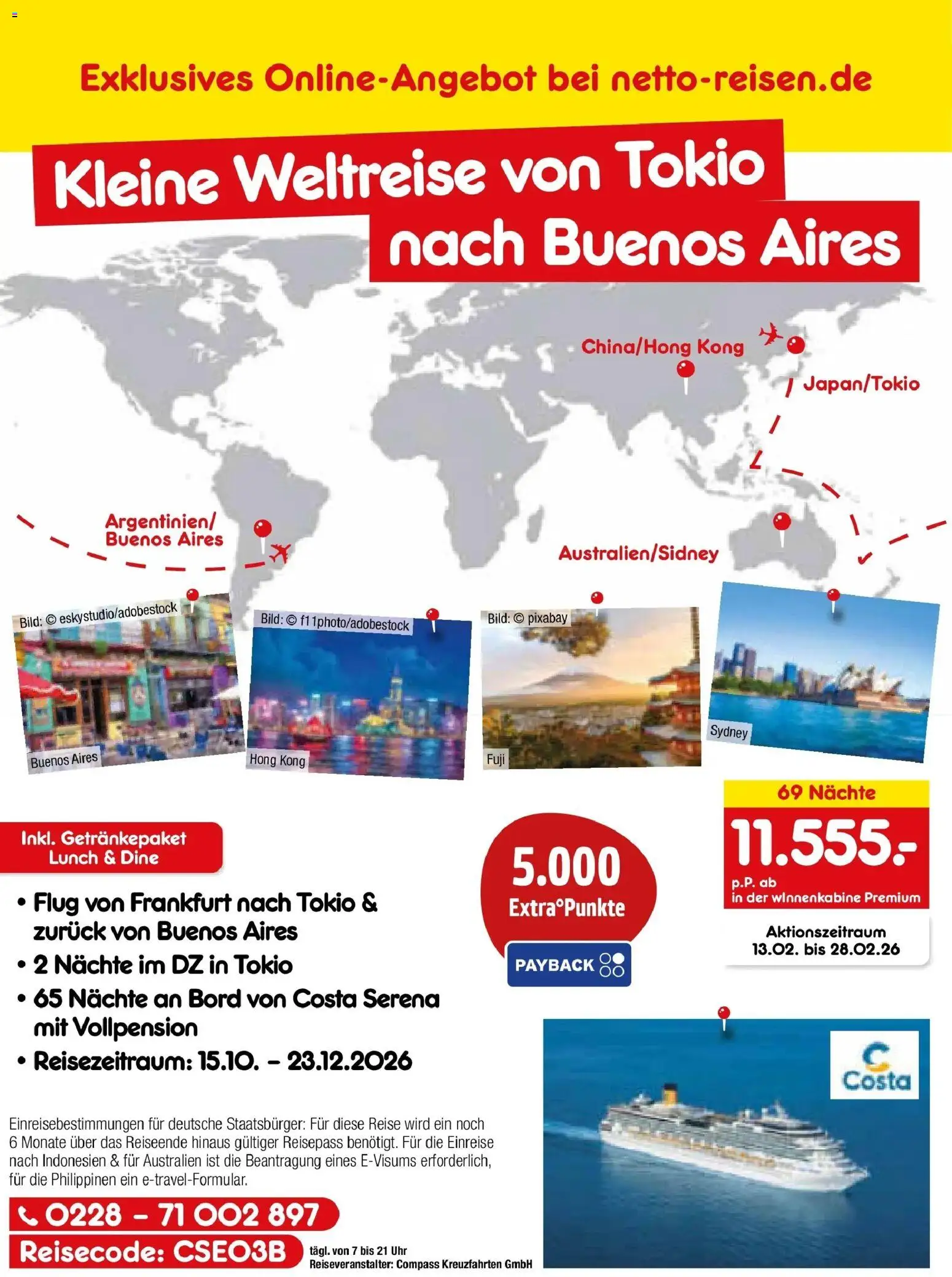 Netto Marken-Discount prospekt Machern	 – gültig ab 16.02.2026 | Seite: 54 | Produkte: Uhr