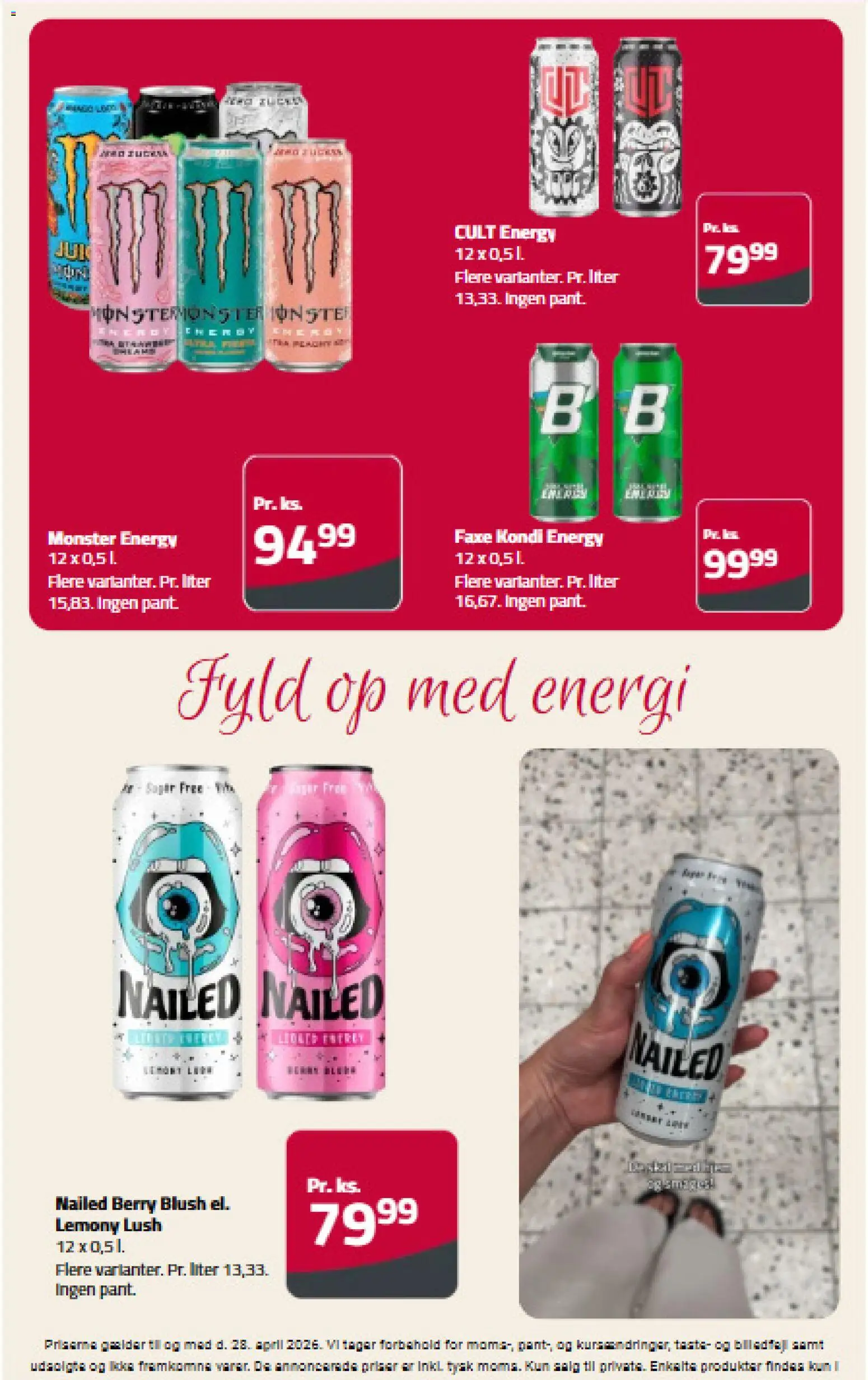 Fleggaard tilbudsavis – gyldig fra 01.04.2026 | Side: 40 | Produkter: Blush, Faxe Kondi