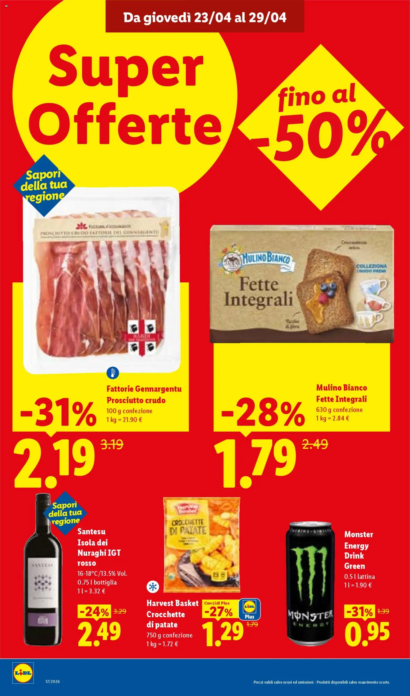 Volantino Lidl del 23.04.2026 | Pagina: 16