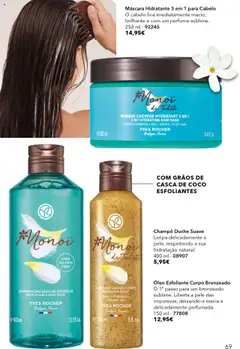 Óleo Esfoliante Corpo Bronzeado, O 1º passo para um bronzeado sublime. Liberta a pele das impurezas, deixando-a macia e delicadamente perfumada. 150 ml-77808 │ válido de 28.08.2025 | Página: 69