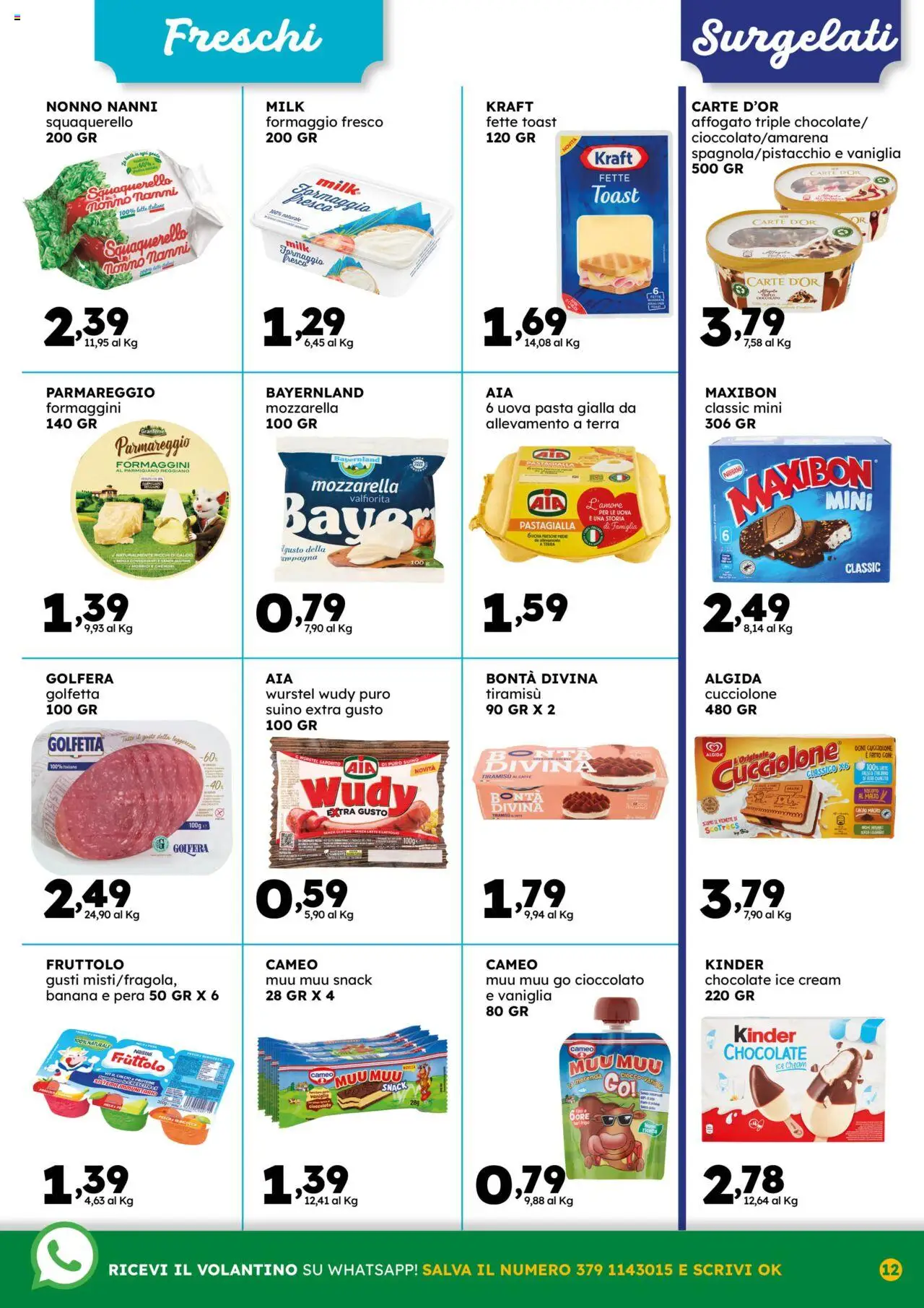 Volantino GECOP del 25.08.2025 | Pagina: 12 | Prodotti: Mozzarella, Pera, Cacao, Terra