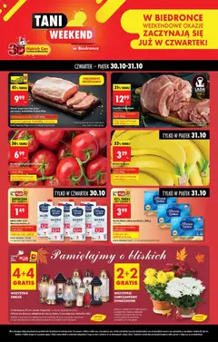 Pogląd oferty "Biedronka gazetka - Tani weekend" - ważna od 30.10.2025