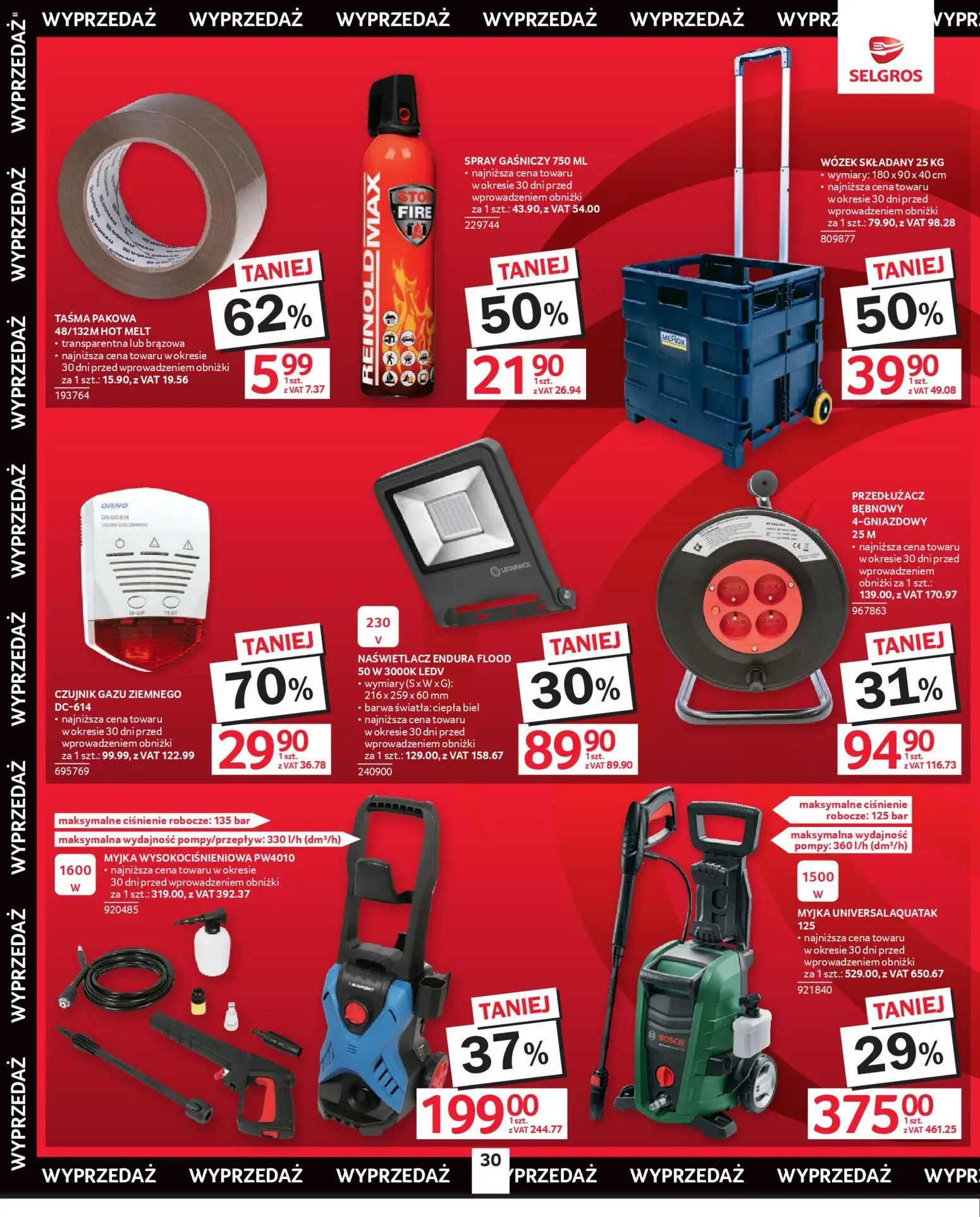 Selgros cash&carry Gazetka - Oferta przemysłowa od 19.02.2026 | Strona: 32 | Produkty: Przedłużacz