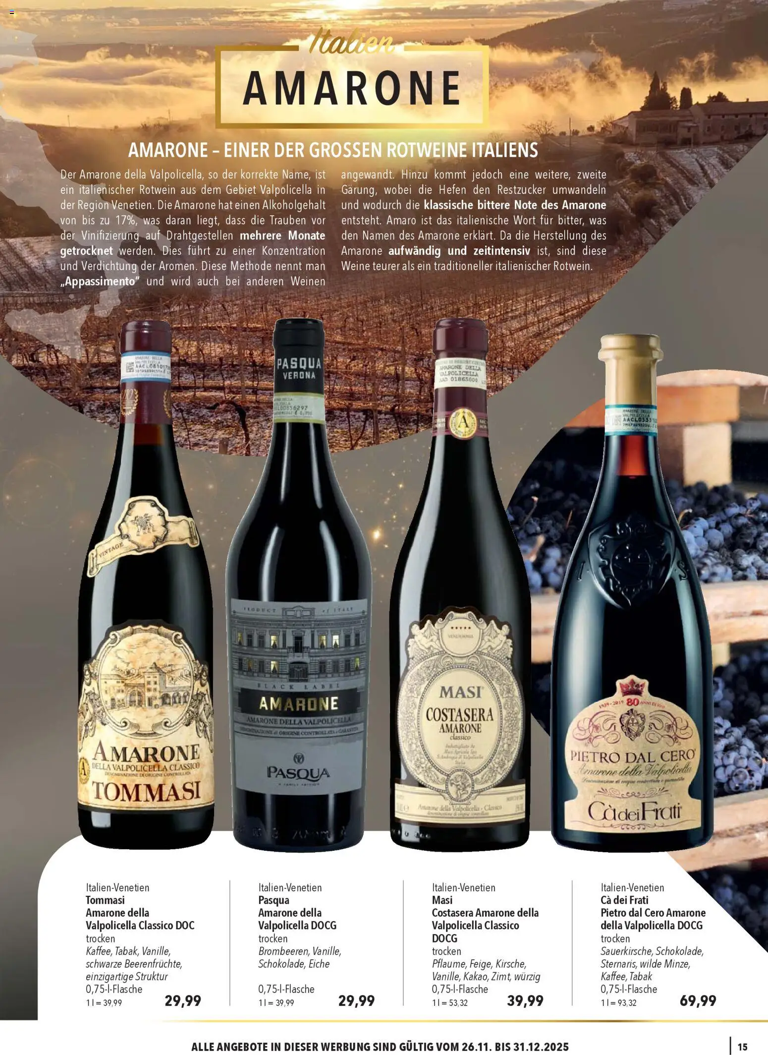 CITTI Markt - Weine zum Fest – gültig ab 26.11.2025 | Seite: 15 | Produkte: Trauben, Rotwein