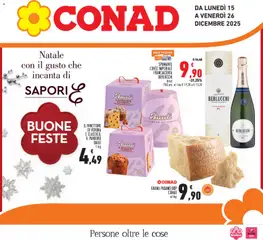Anteprima del volantino Conad Piemonte catalogo valido a partire dal 15.12.2025