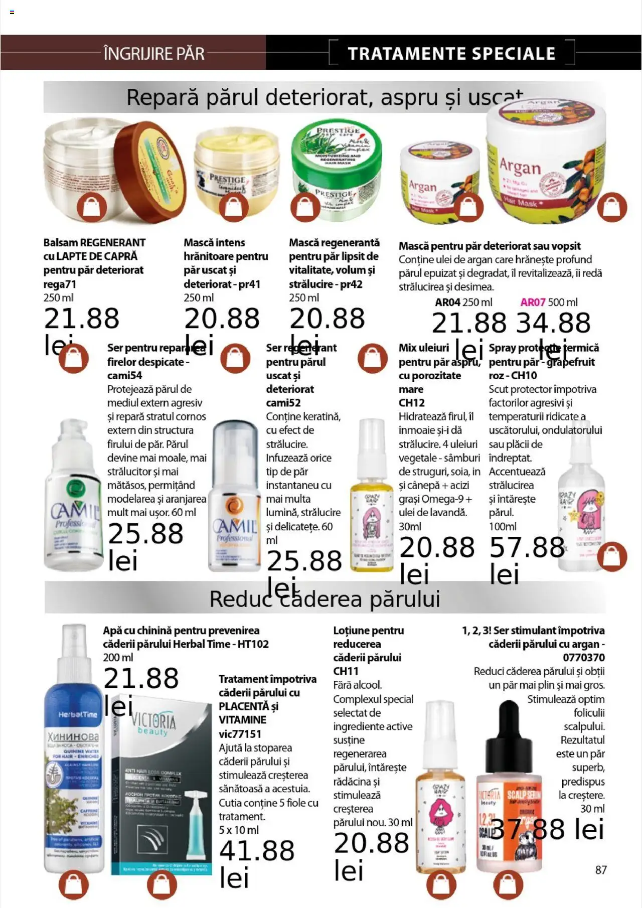 Catalog Lady’s – valabil de la 20.05.2025 | Pagină: 87 | Produse: Balsam, Lapte, Ulei, Apă