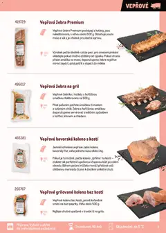 Náhled letáku Makro leták - Maso upravené metodou sous-vide od 01.11.2025 | Strana: 3 | Produkty: Vepřové koleno, Pizza, Pivo, Vepřová žebra