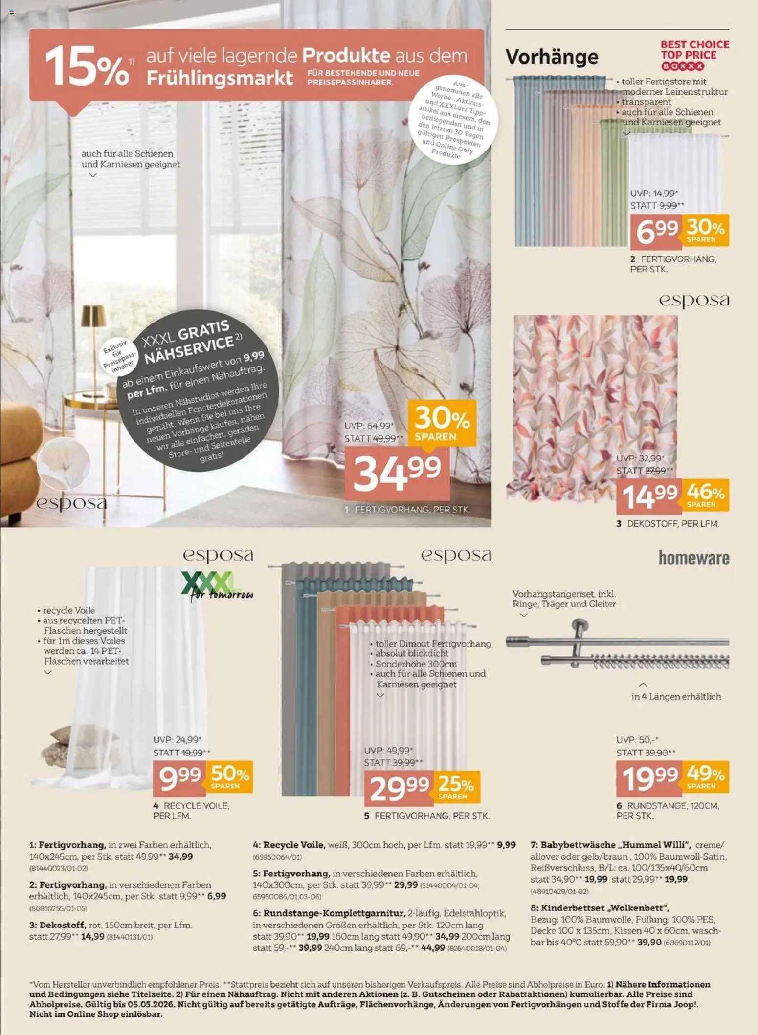 XXXLutz Frühlingsmarkt gültig ab 21.04.2026 | Seite: 4 | Produkte: Kissen, Decke