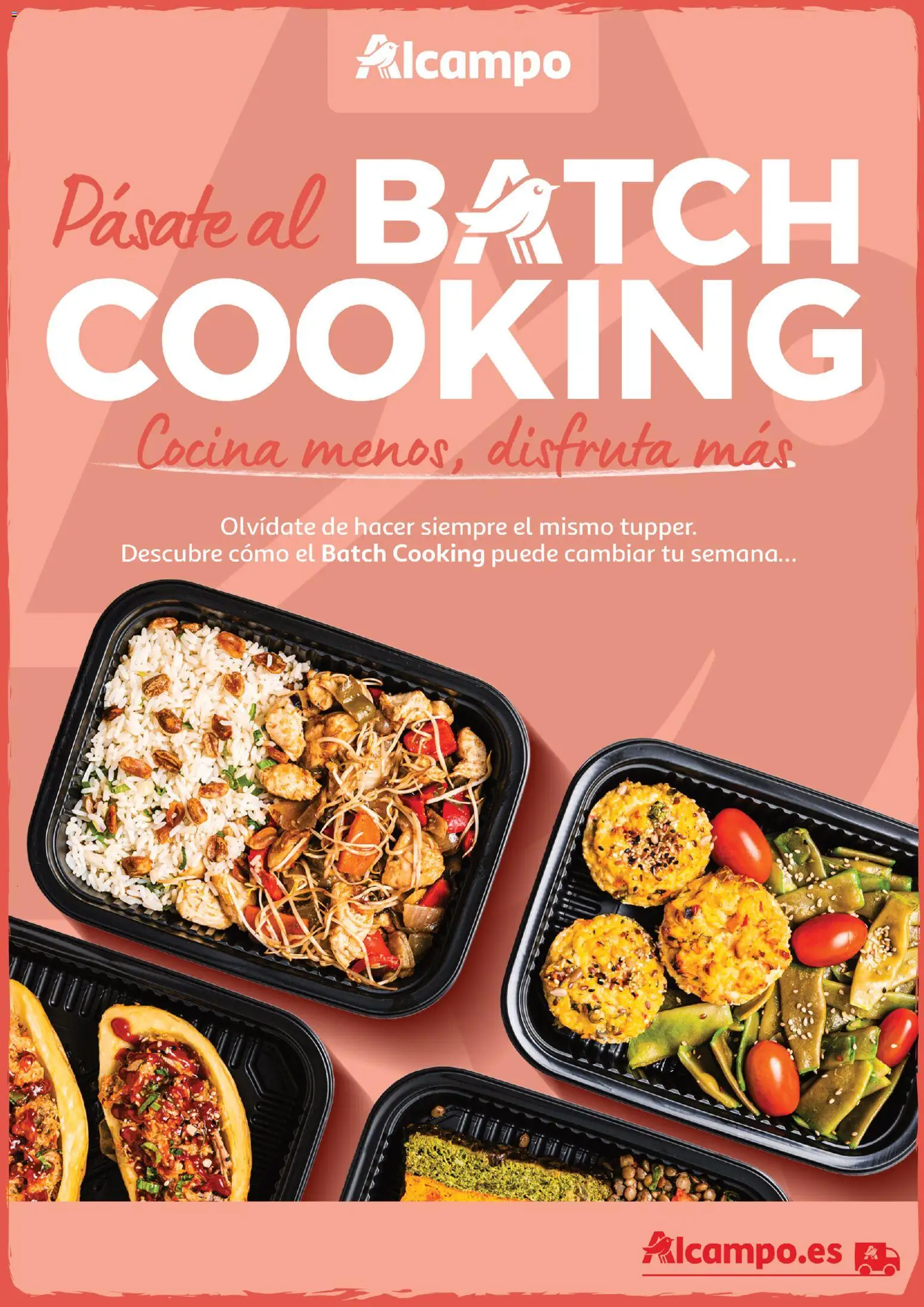 Alcampo - Batchcooking 2026 │ válido desde el 15.01.2026 | Página: 1 | Productos: Cocina