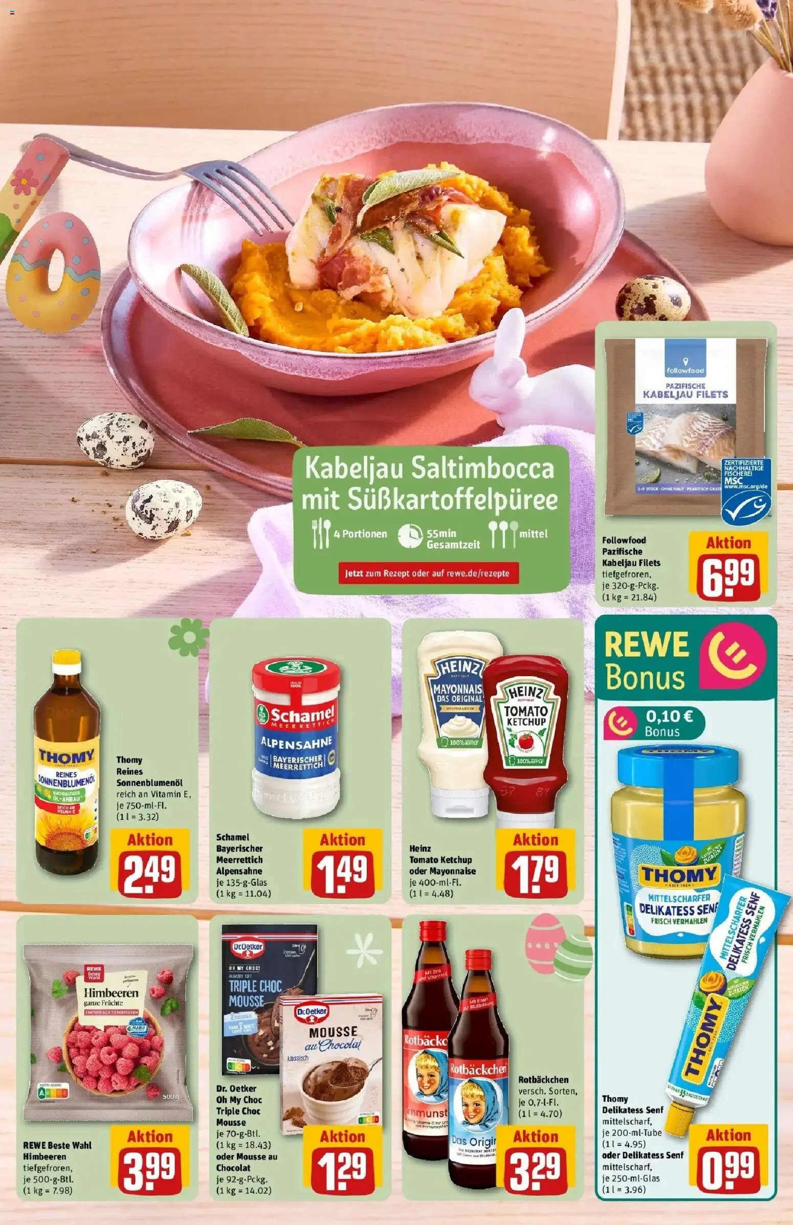 Rewe Prospekt Köln / Chorweiler	 – gültig ab 30.03.2026 | Seite: 7 | Produkte: Himbeeren, Sonnenblumenol, Mayonnaise, Ketchup