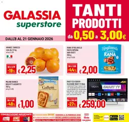 Anteprima del volantino Galassia Superstore catalogo valido a partire dal 08.01.2026