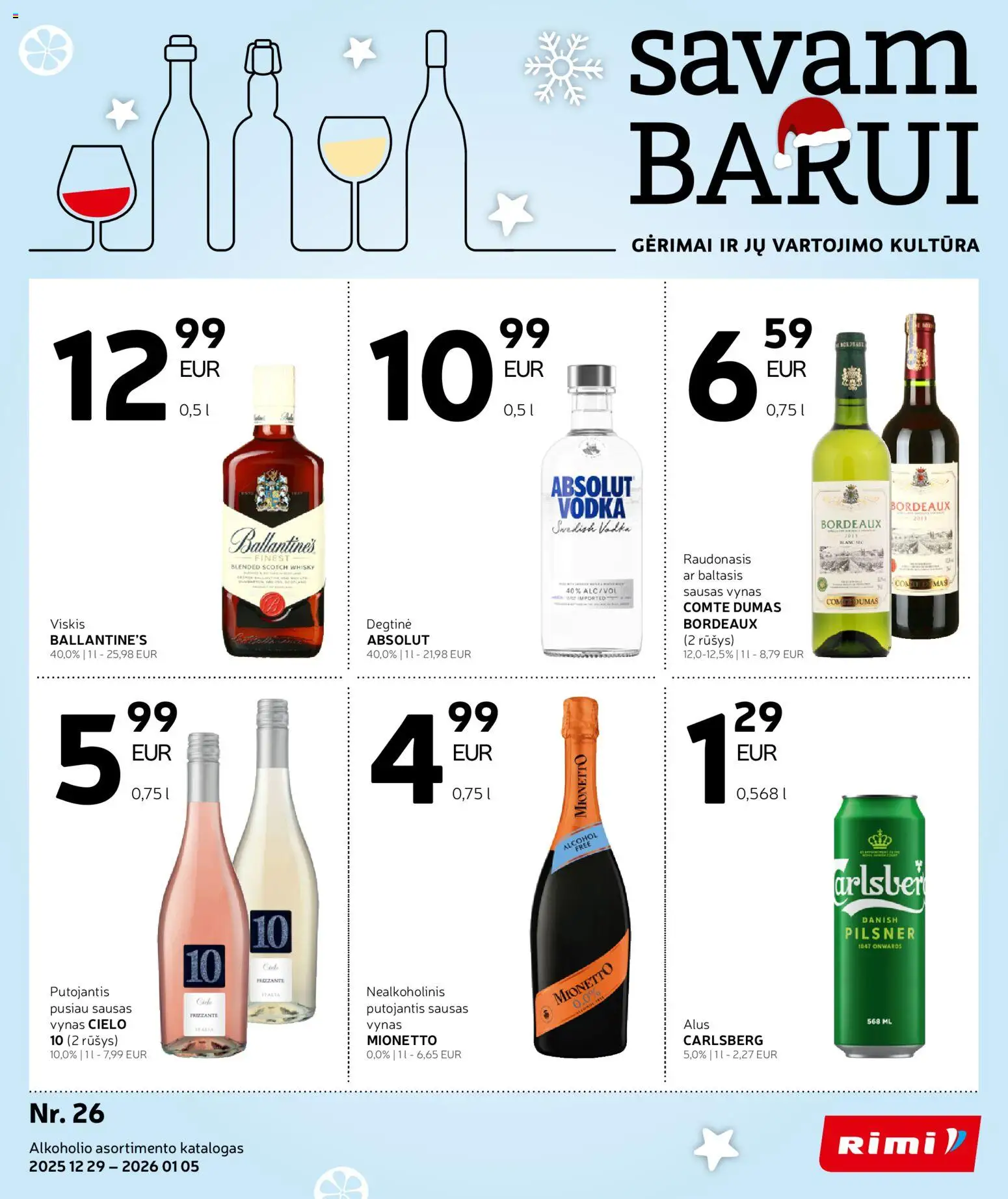 Rimi akcijos nuo 29.12.2025 | Puslapis: 1