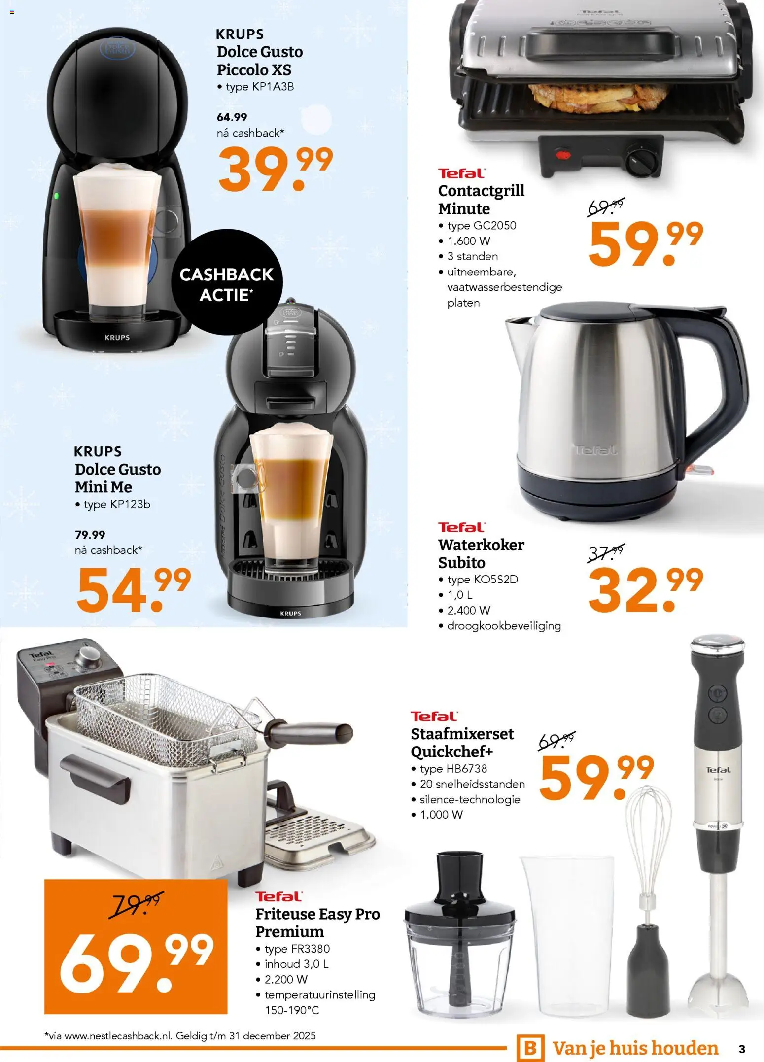 {H1} | Pagina: 3 | Producten: Waterkoker, Friteuse, Platen