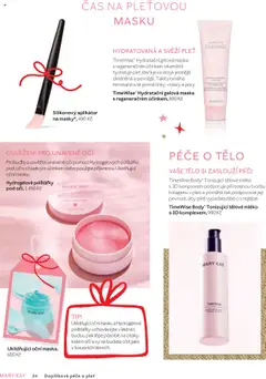 Náhled letáku Mary Kay kniha o kráse od 01.10.2025 | Strana: 24 | Produkty: Tělové mléko, Polštářky, Mléko, Maska
