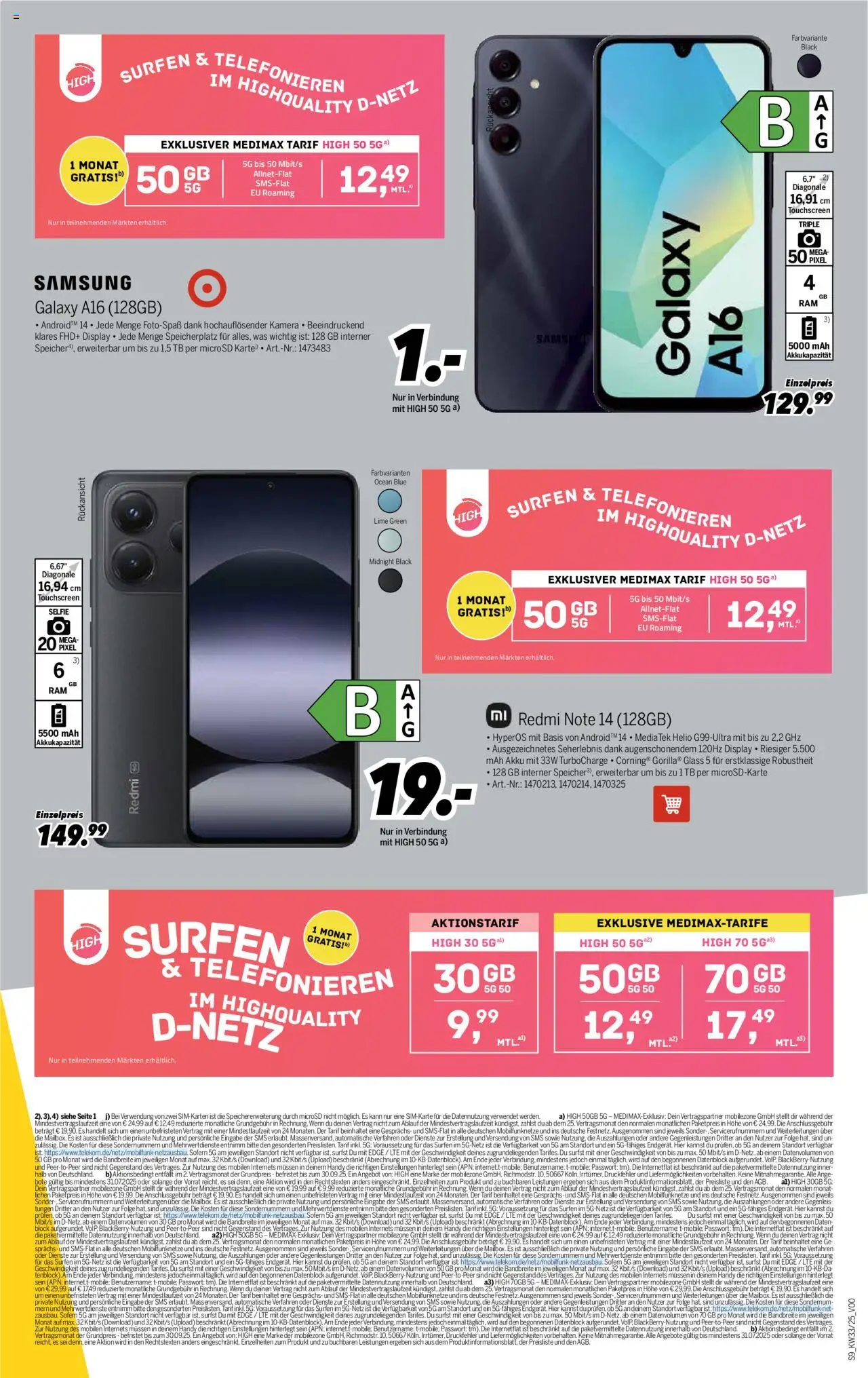 Medimax Prospekt 	 - gültig ab dem 09.08.2025 | Seite: 9 | Produkte: Kamera, Samsung
