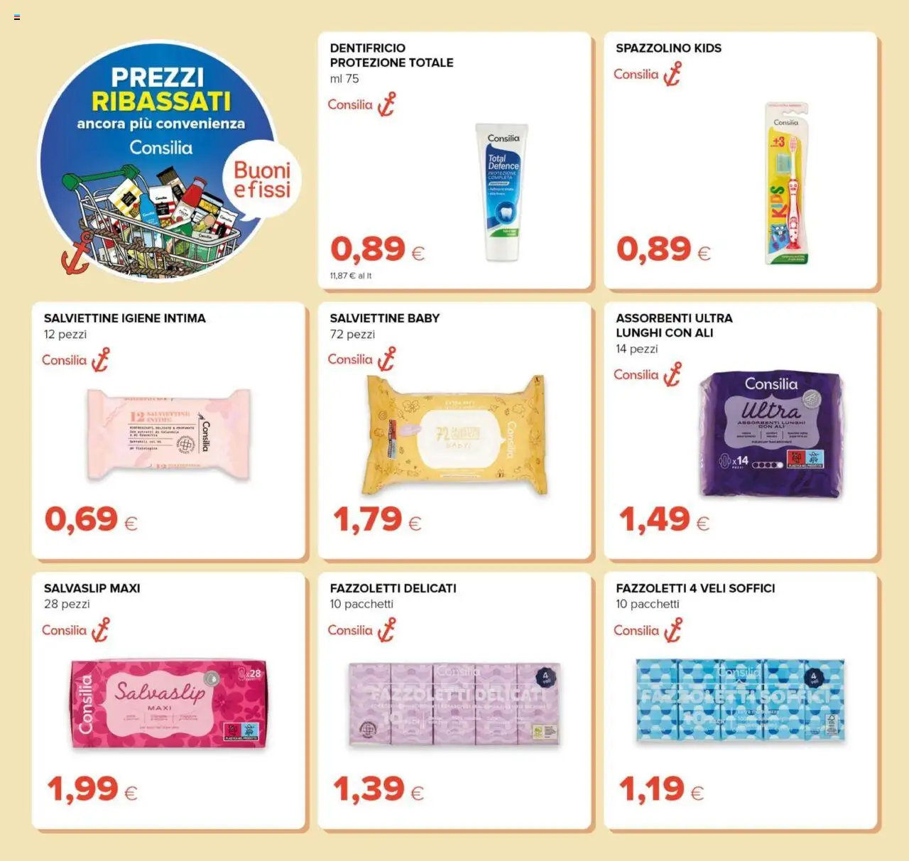 Volantino Tigre del 20.08.2025 | Pagina: 30 | Prodotti: Dentifricio, Spazzolino, Fazzoletti