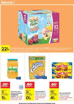  | Page: 46 | Produits: Pêche, Pom'potes, Lait, Chocolat