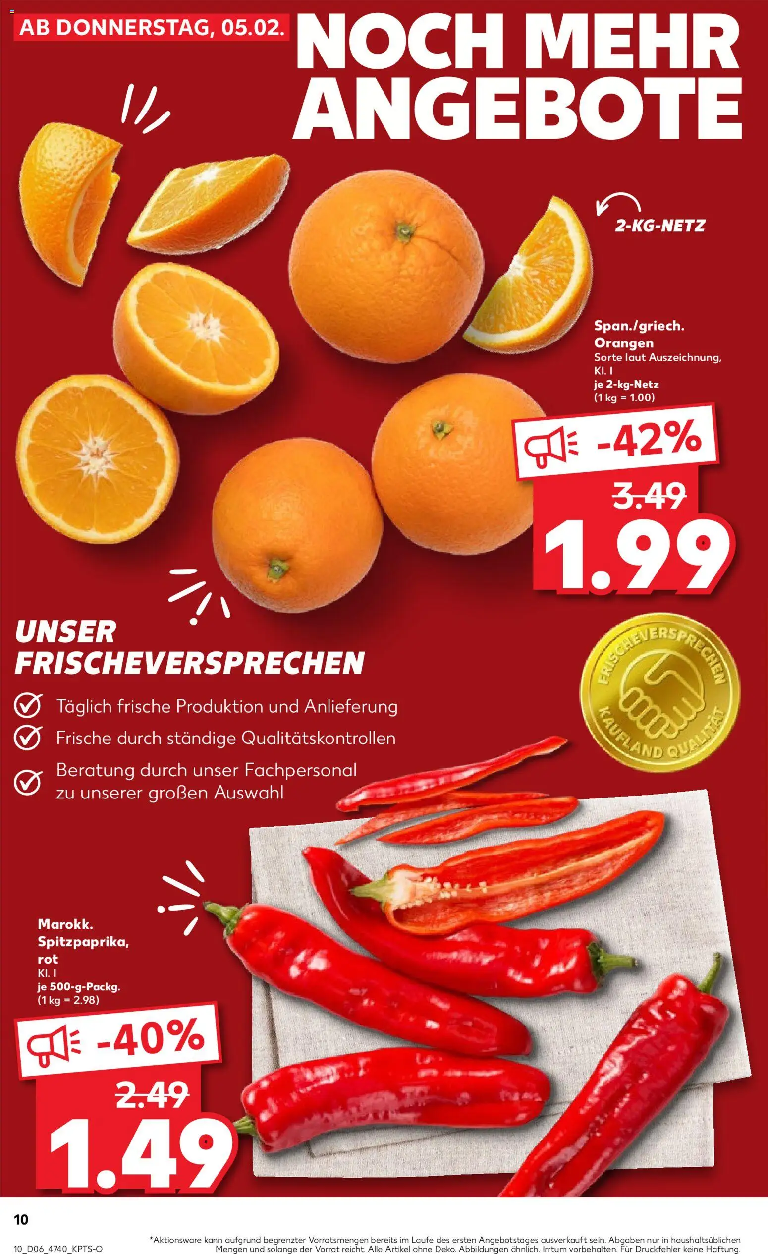 Kaufland prospekt Hannover	 – gültig ab 08.02.2026 | Seite: 10