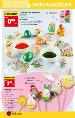 Pogląd oferty "Biedronka gazetka - Hity i inspiracje" - ważna od 14.03.2026 | Strona: 30 | Produkty: Naklejki, Doniczki
