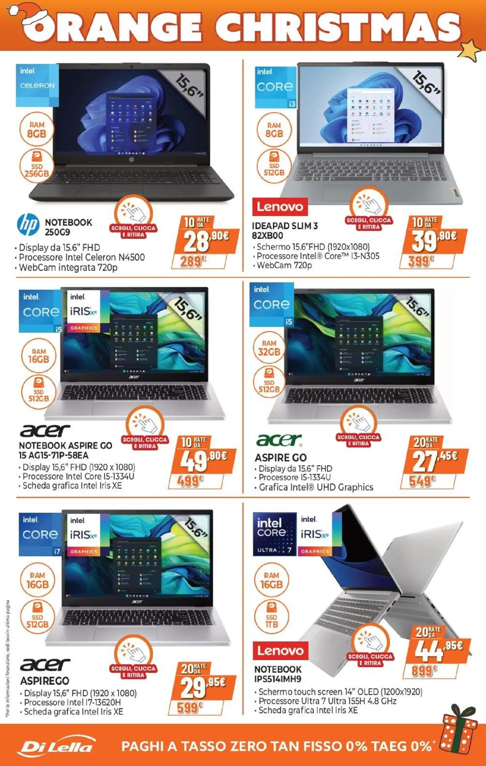 Volantino Expert del 02.12.2025 | Pagina: 6 | Prodotti: Schermo, Webcam, Notebook