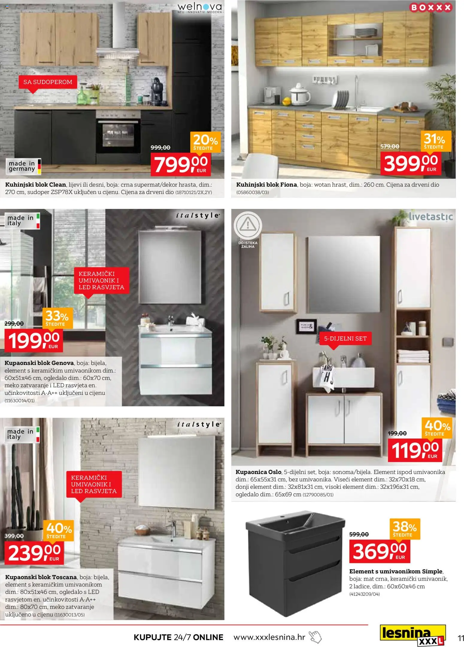 Lesnina katalog | vrijedi od 01.12.2025 | Stranica: 11