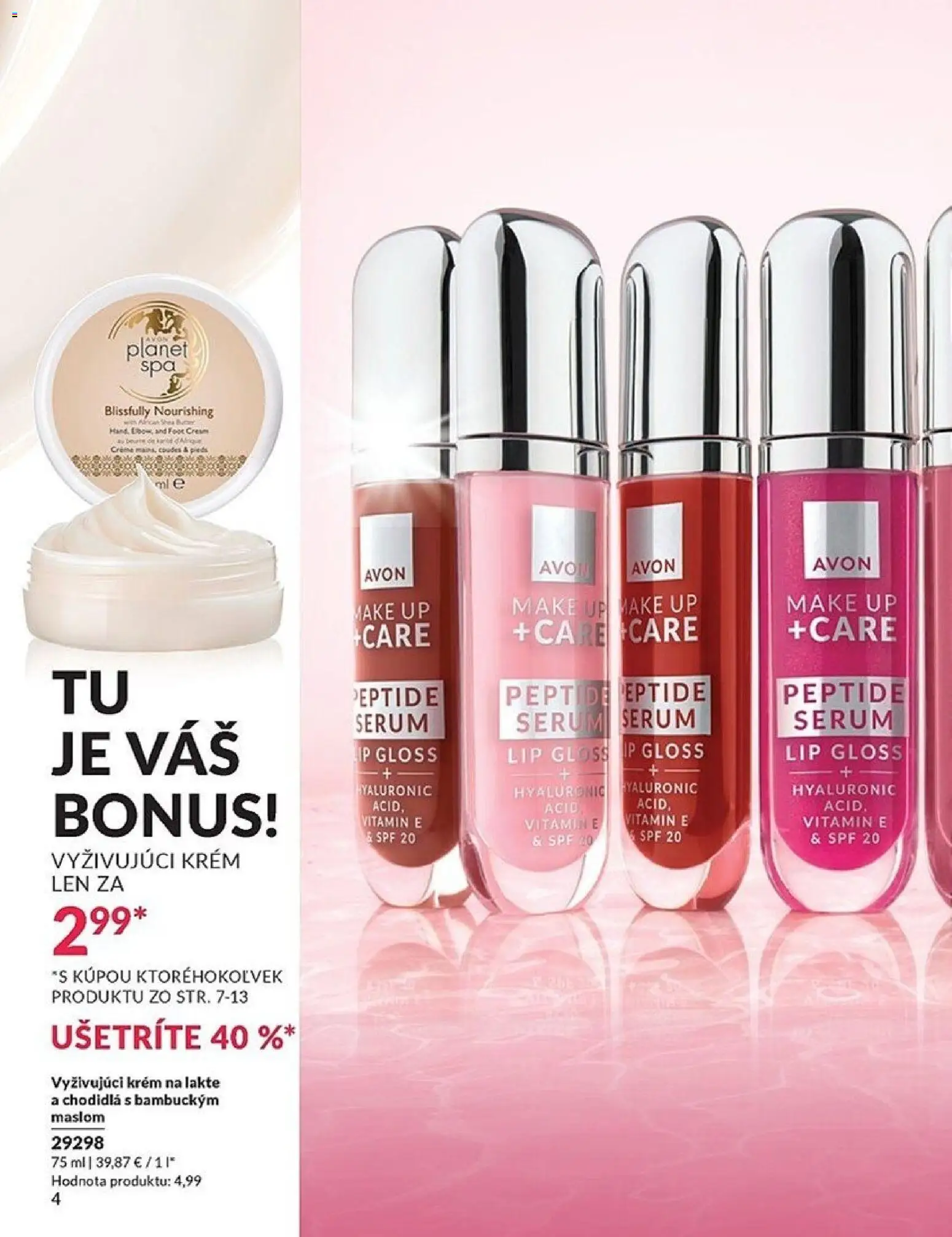 Nové Avon akcie – leták je platný od 01.02.2026 | Strana: 4 | Produkty: Make up, Krém