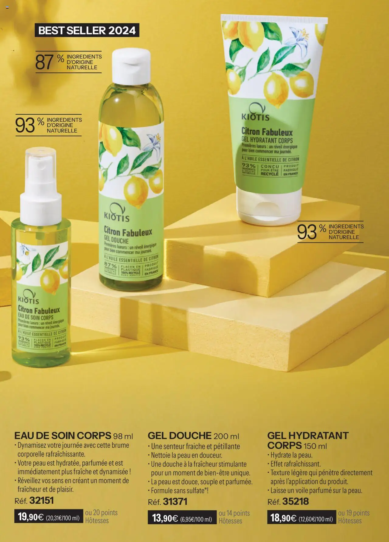 {H1} | Page: 59 | Produits: Citron, Réveil, Gel douche, Douche