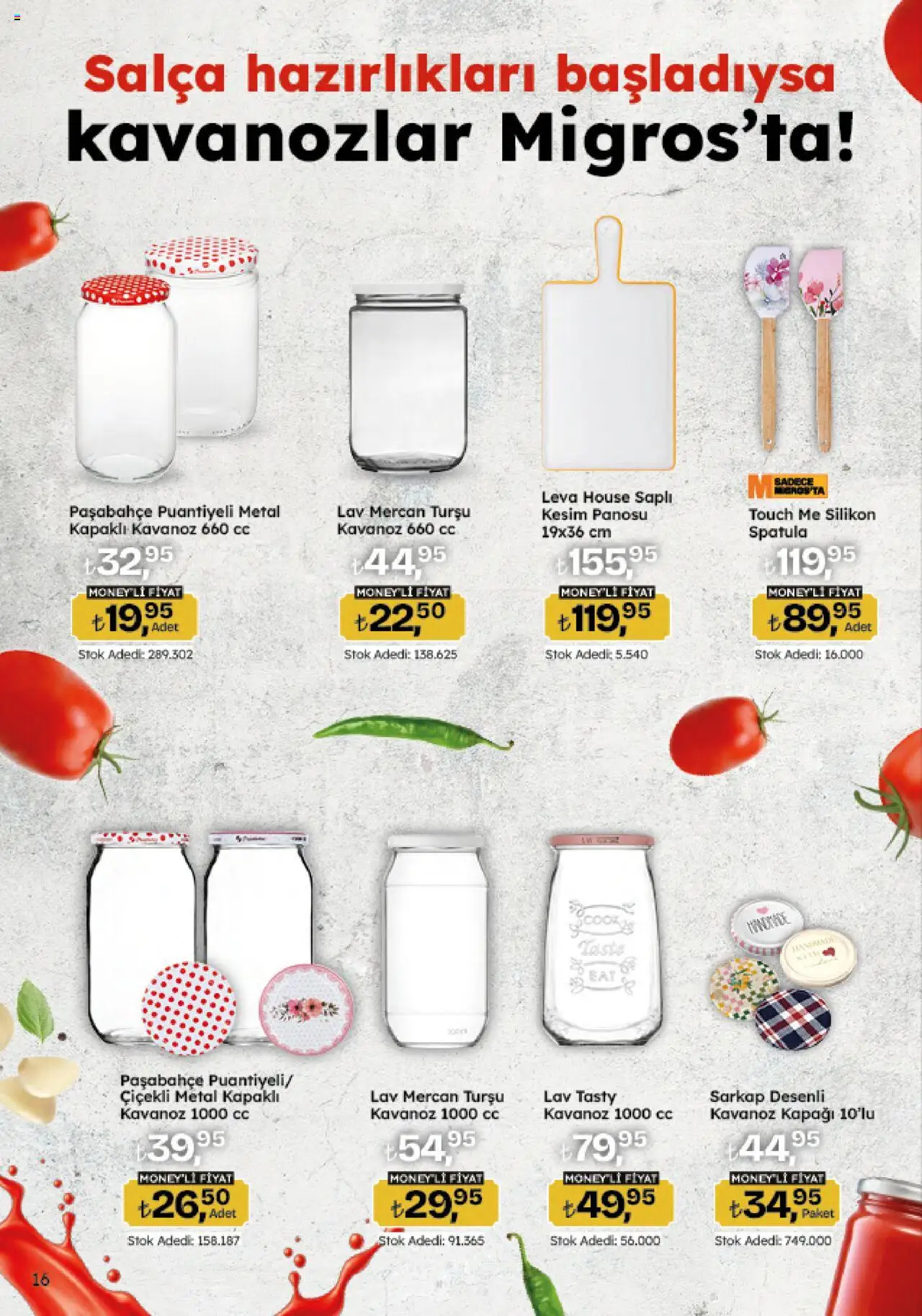 Migros Katalog - Migroskop - 07.08.2025 tarihinden itibaren geçerlidir | Sayfa: 16 | Ürünler: Spatula